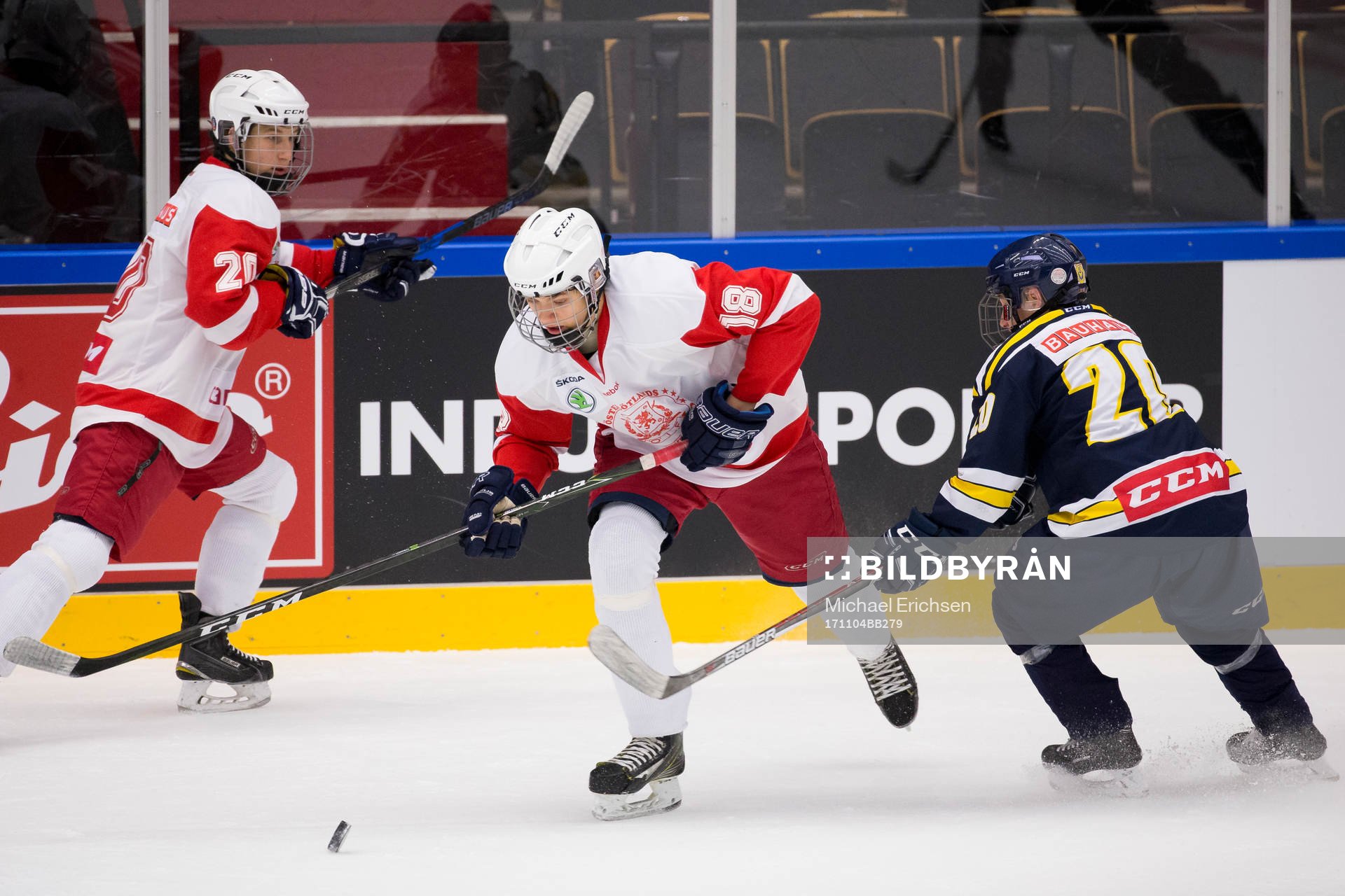 Östergötlands Ivan Björkly-Nordström och Ångermanlands