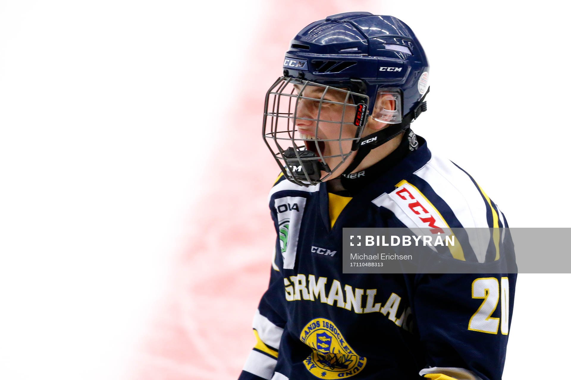 Ångermanlands Wictor Åhström jublar