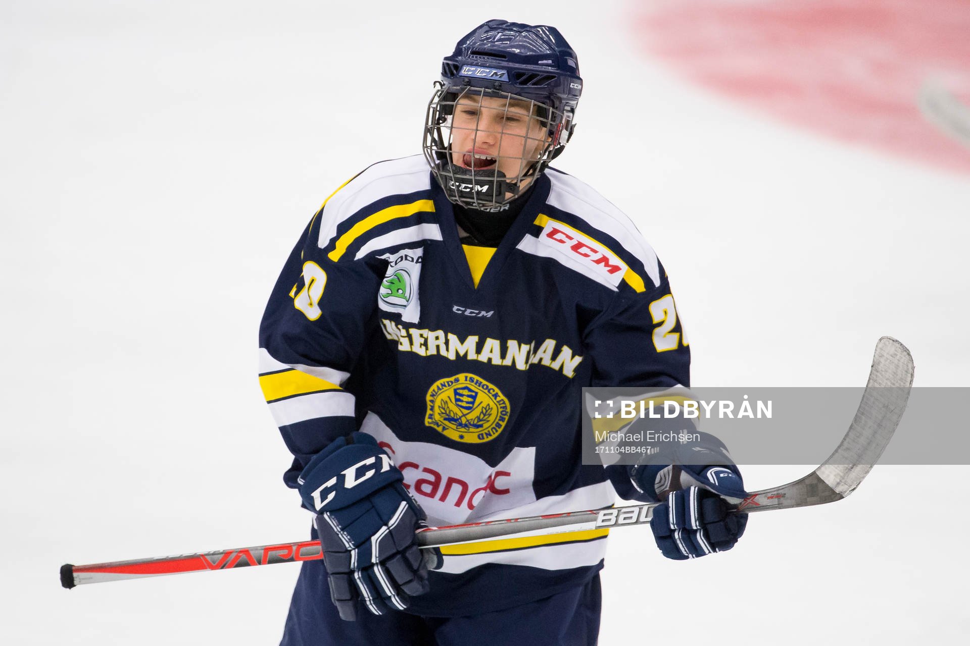 Ångermanlands Wictor Åhström jublar