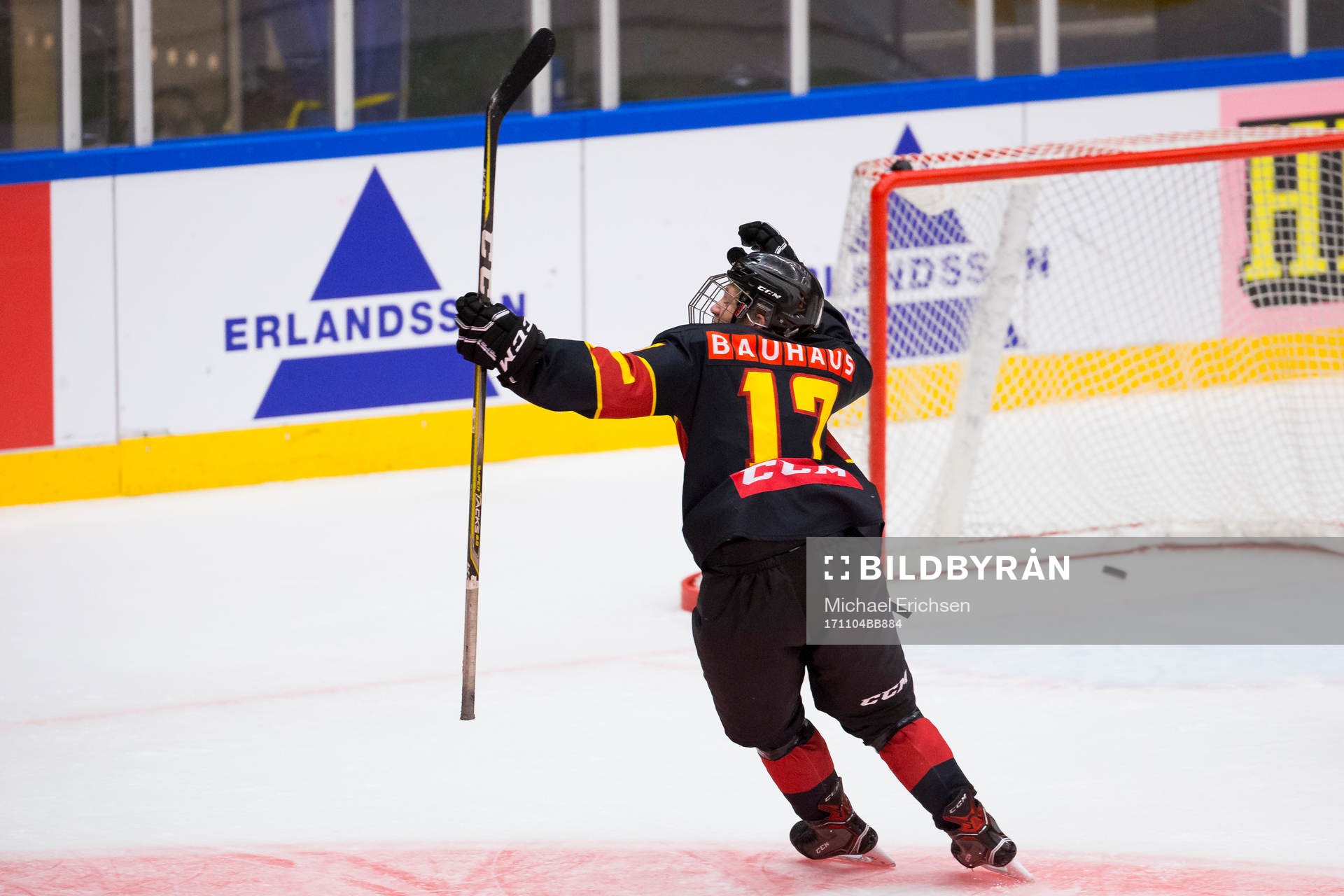 Skånes Hampus Plato jublar