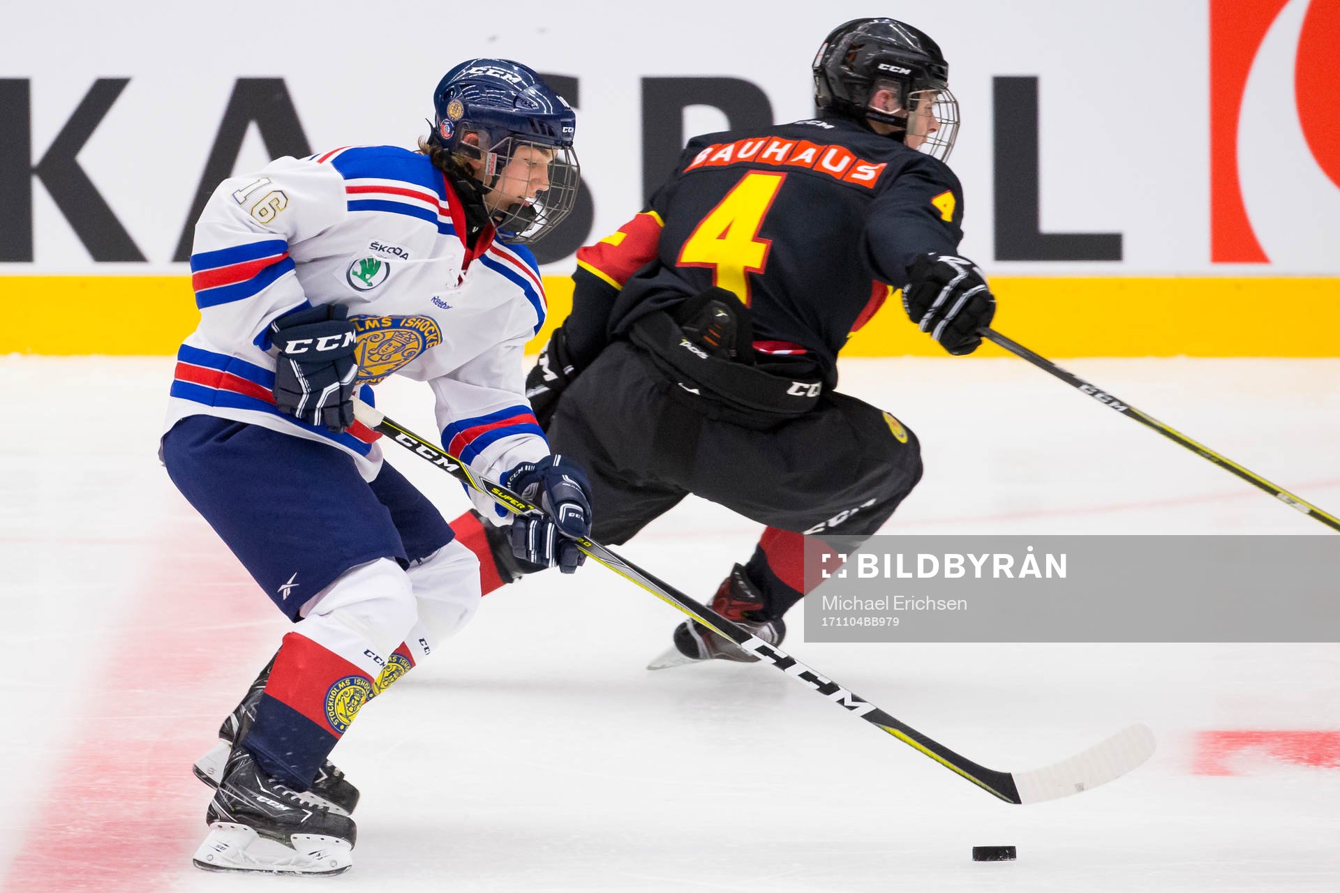 Stockholm Syds William Eklund och Skånes Anton Olsson