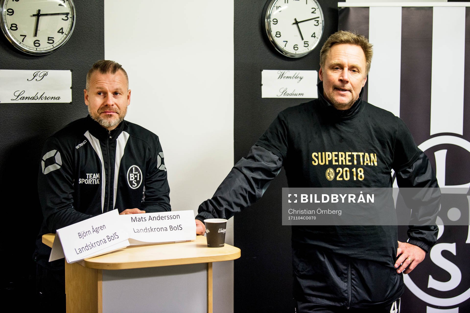 Landskronas Björn Ågren och Mats Andersson