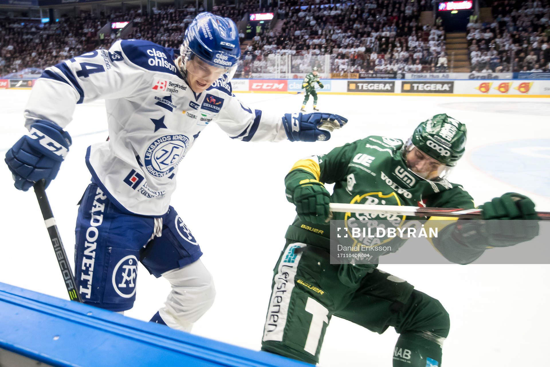 Leksands Isak Skedung och Björklövens Fredric Andersson