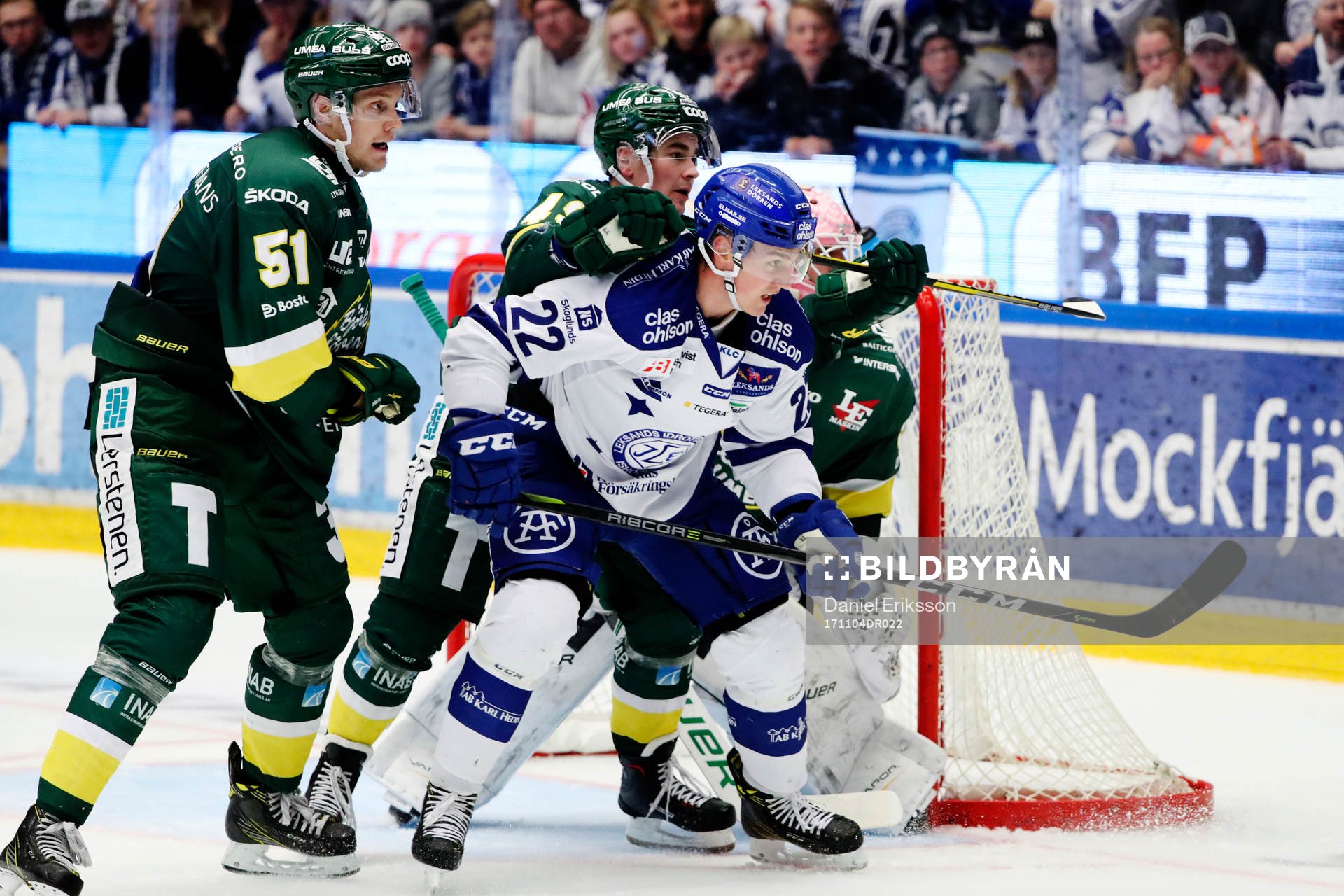 Leksands Martin Grönberg och Björklövens Simon Backman