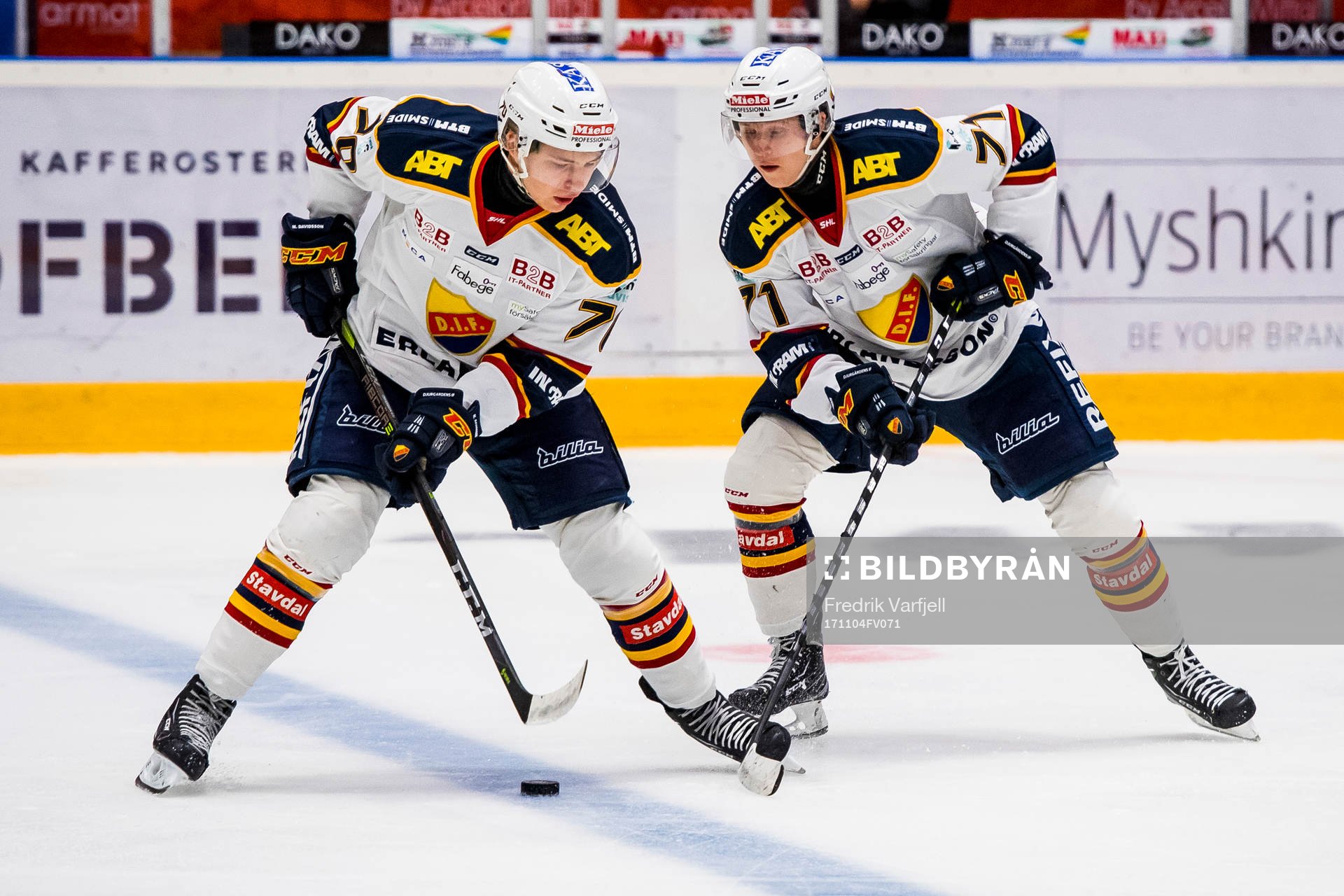 under ishockeymatchen i SHL mellan Färjestad och