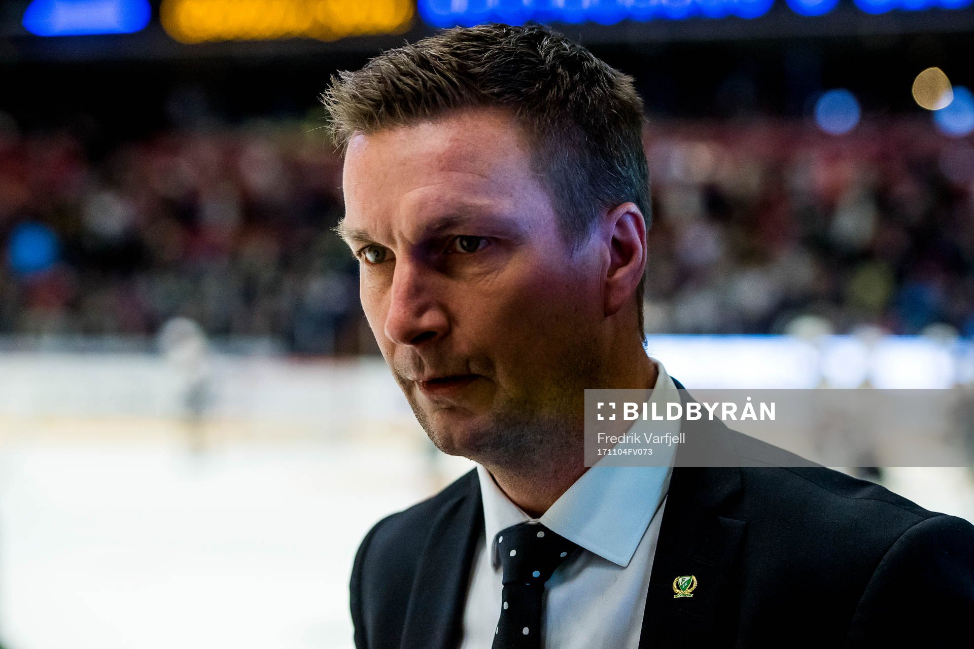 Färjestads tränare Johan Pennerborn