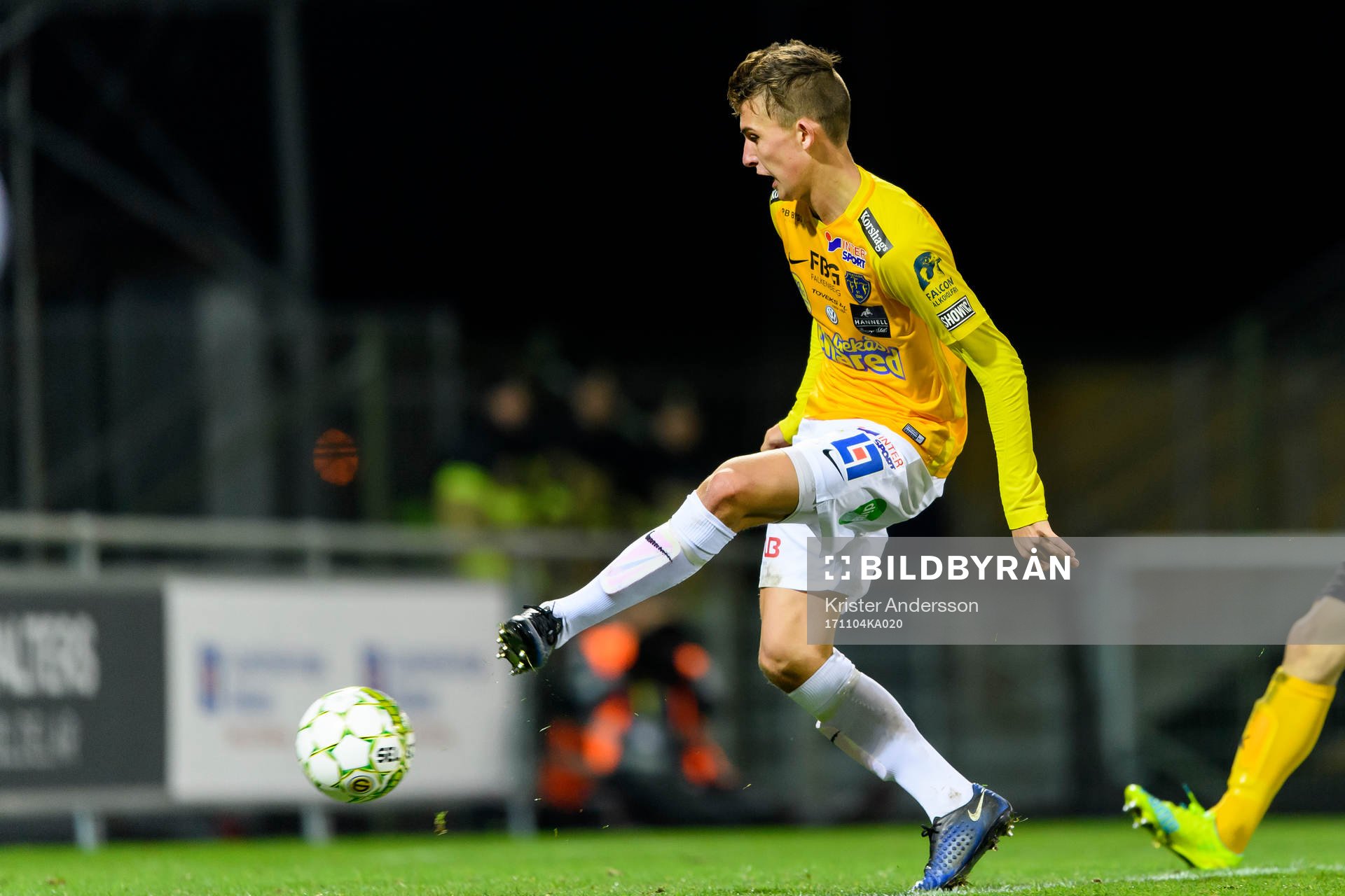 Falkenbergs John Björkengren gör 3-0