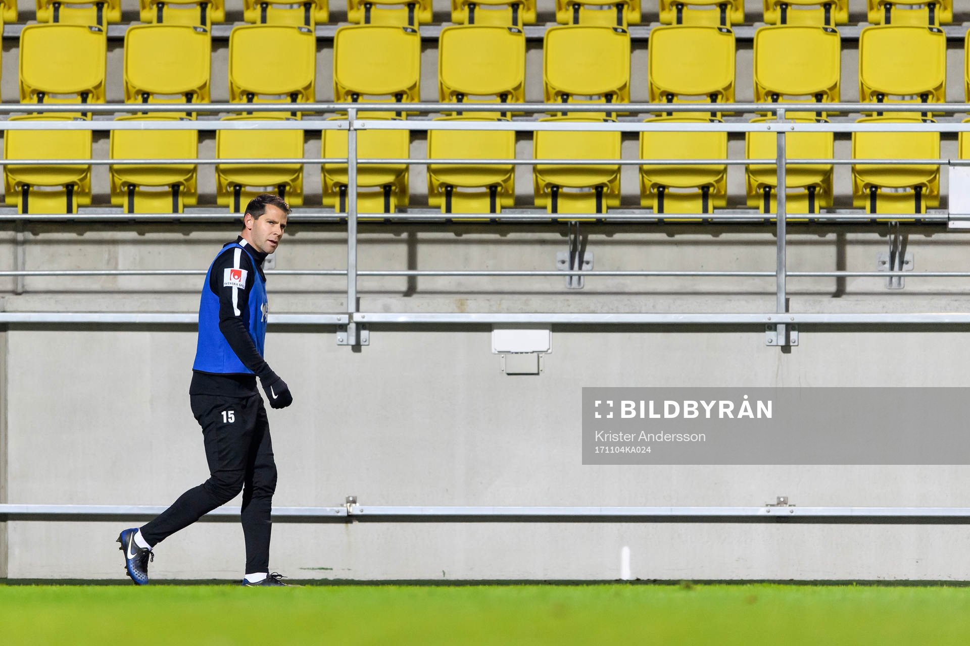 Falkenbergs Stefan Rodevåg värmer upp