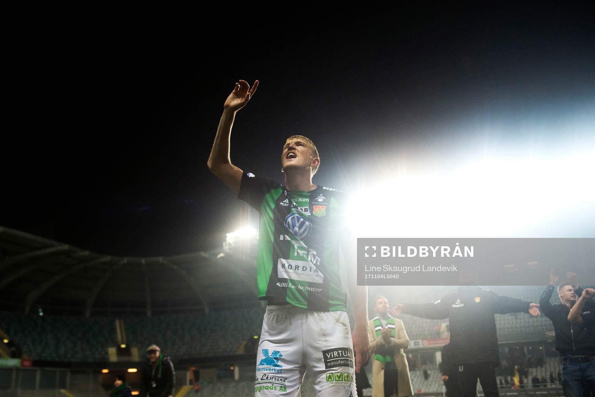 GAIS Carl Nyström jublar