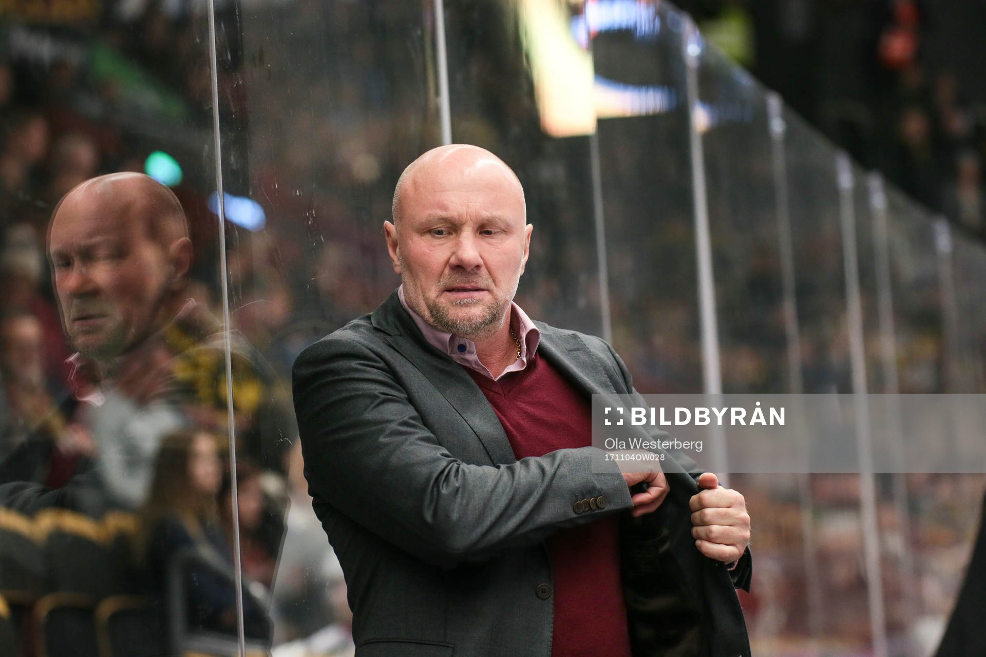 Malmö Redhawks tränare Peter Andersson