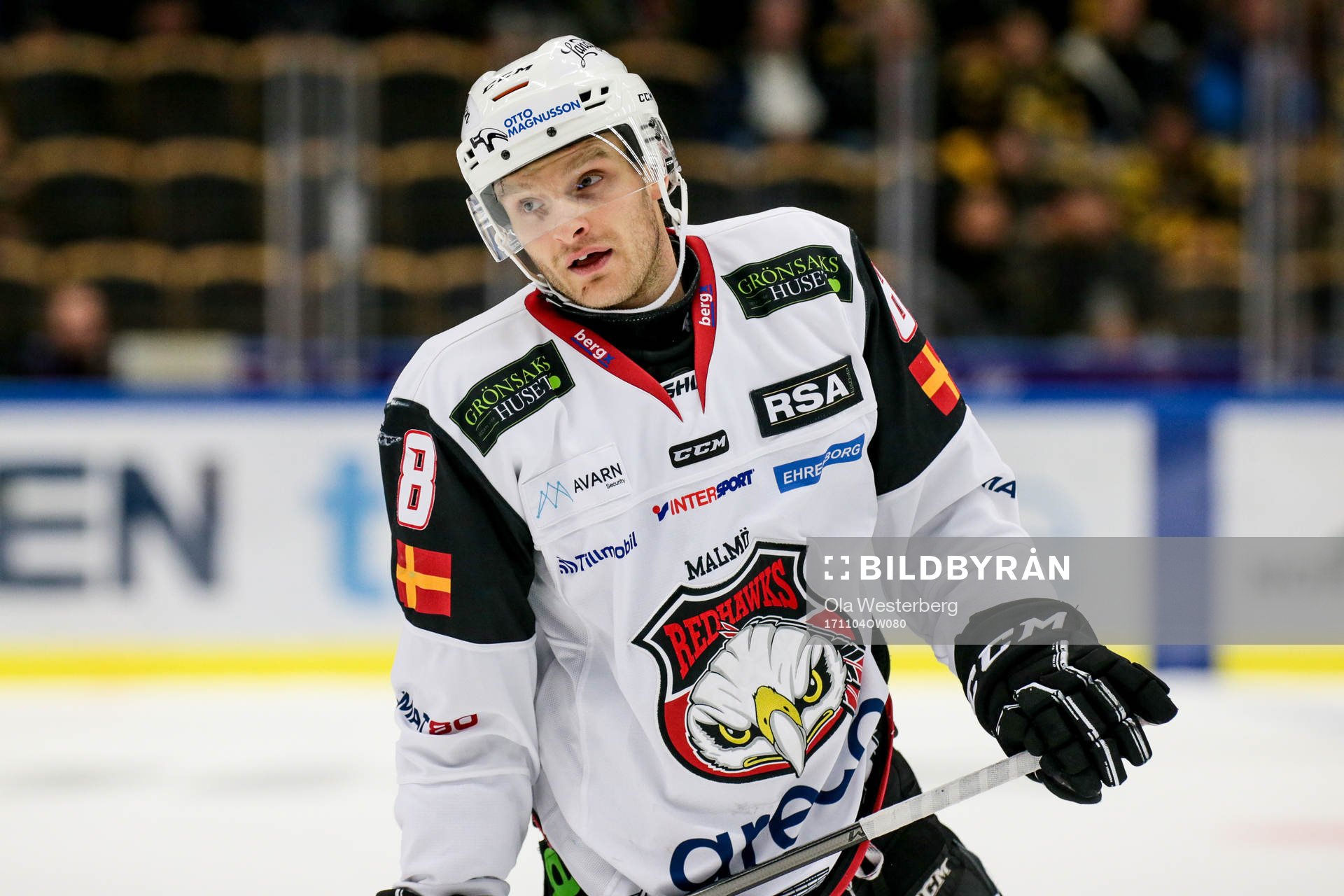 Malmös Redhawks Johan Olofsson