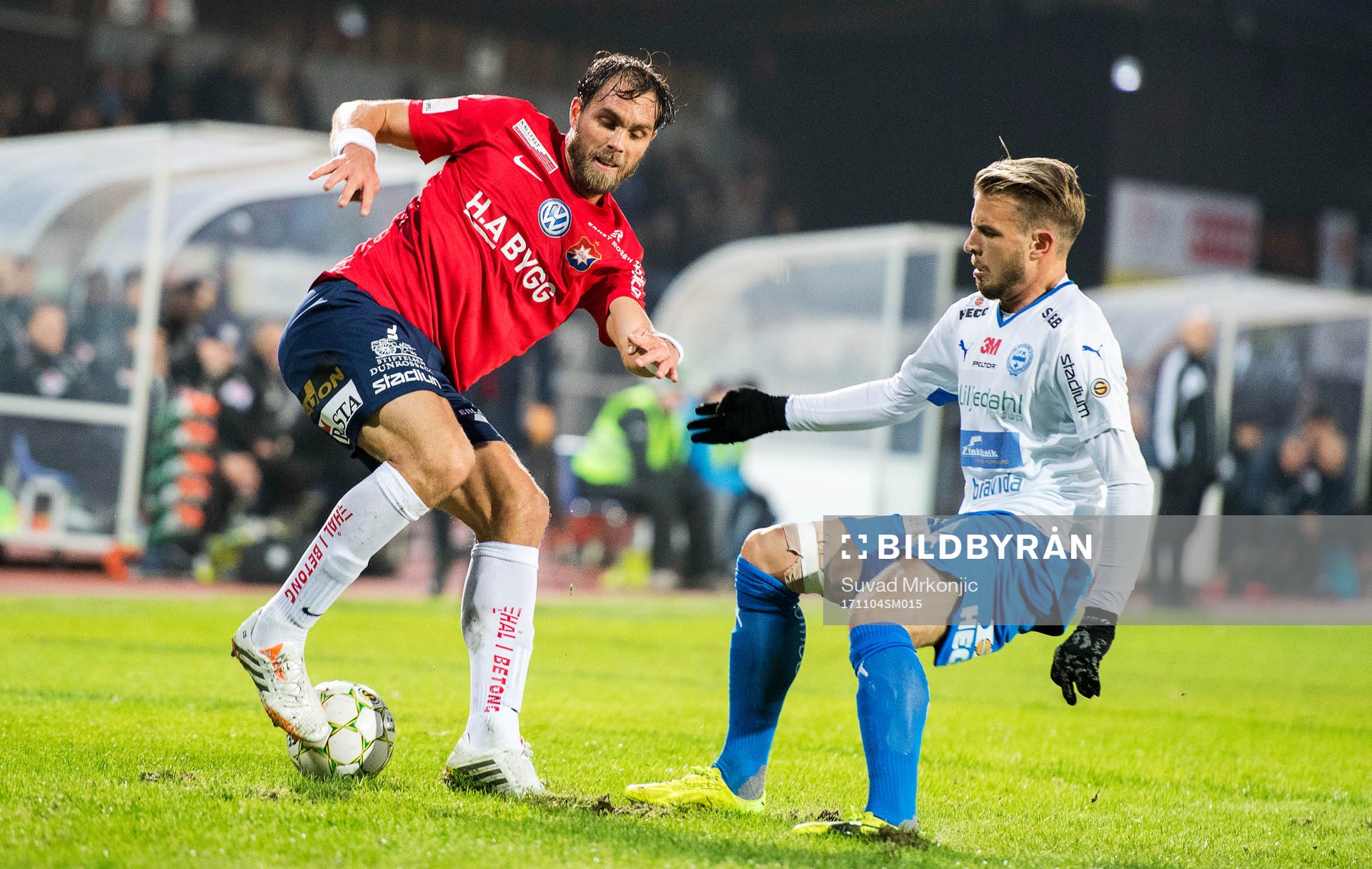 Örgrytes Johan Elmander och Värnamos Simon Nilsson