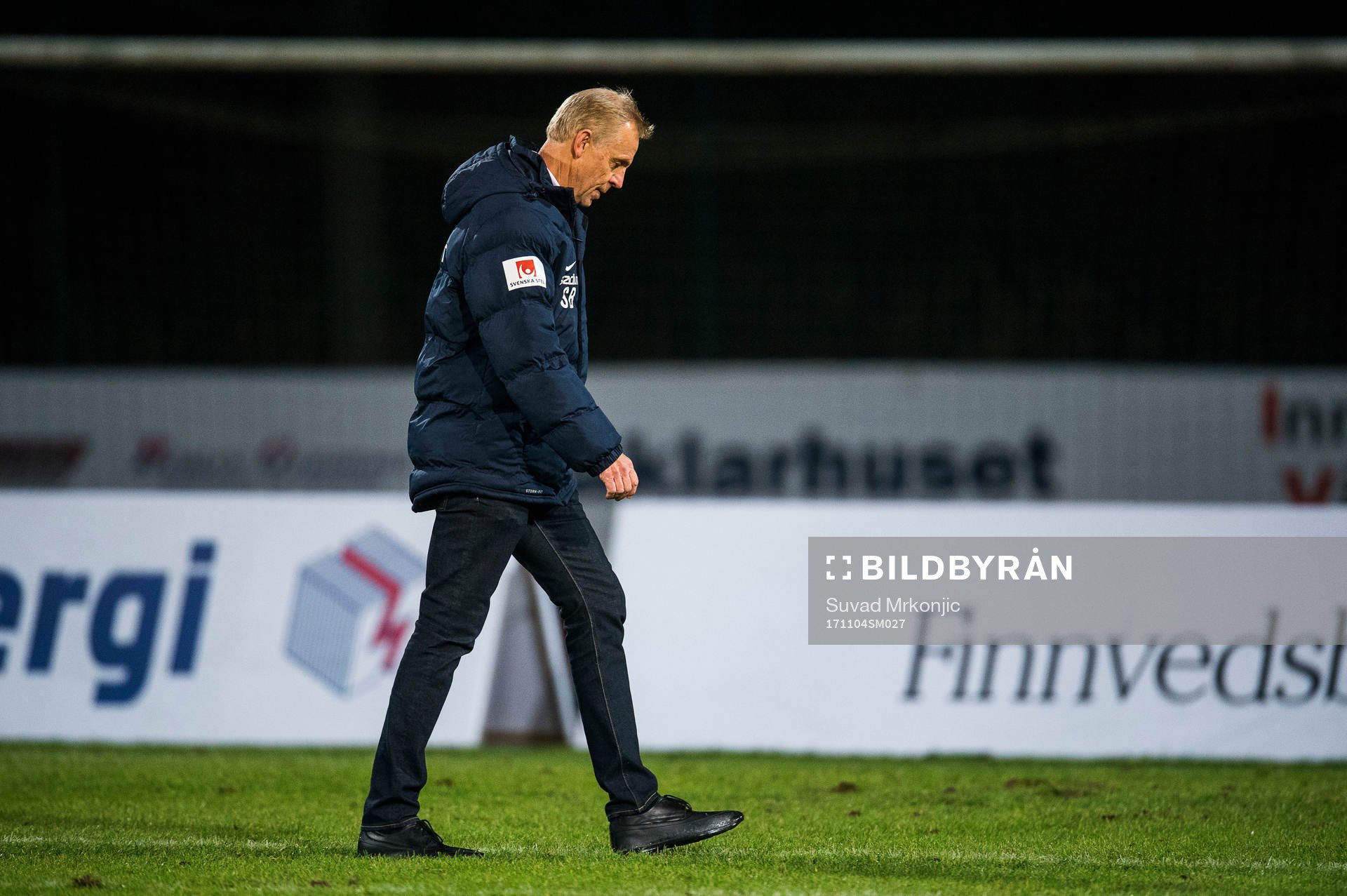 Örgrytes tränare Sören Börjesson deppar