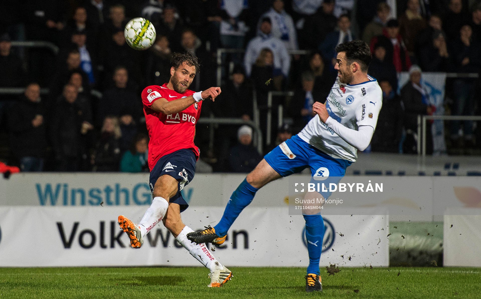Örgrytes Johan Elmander och Värnamos Tyler Lissette
