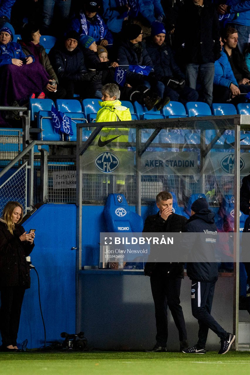 Ole Gunnar Solskjær, manager of Molde
