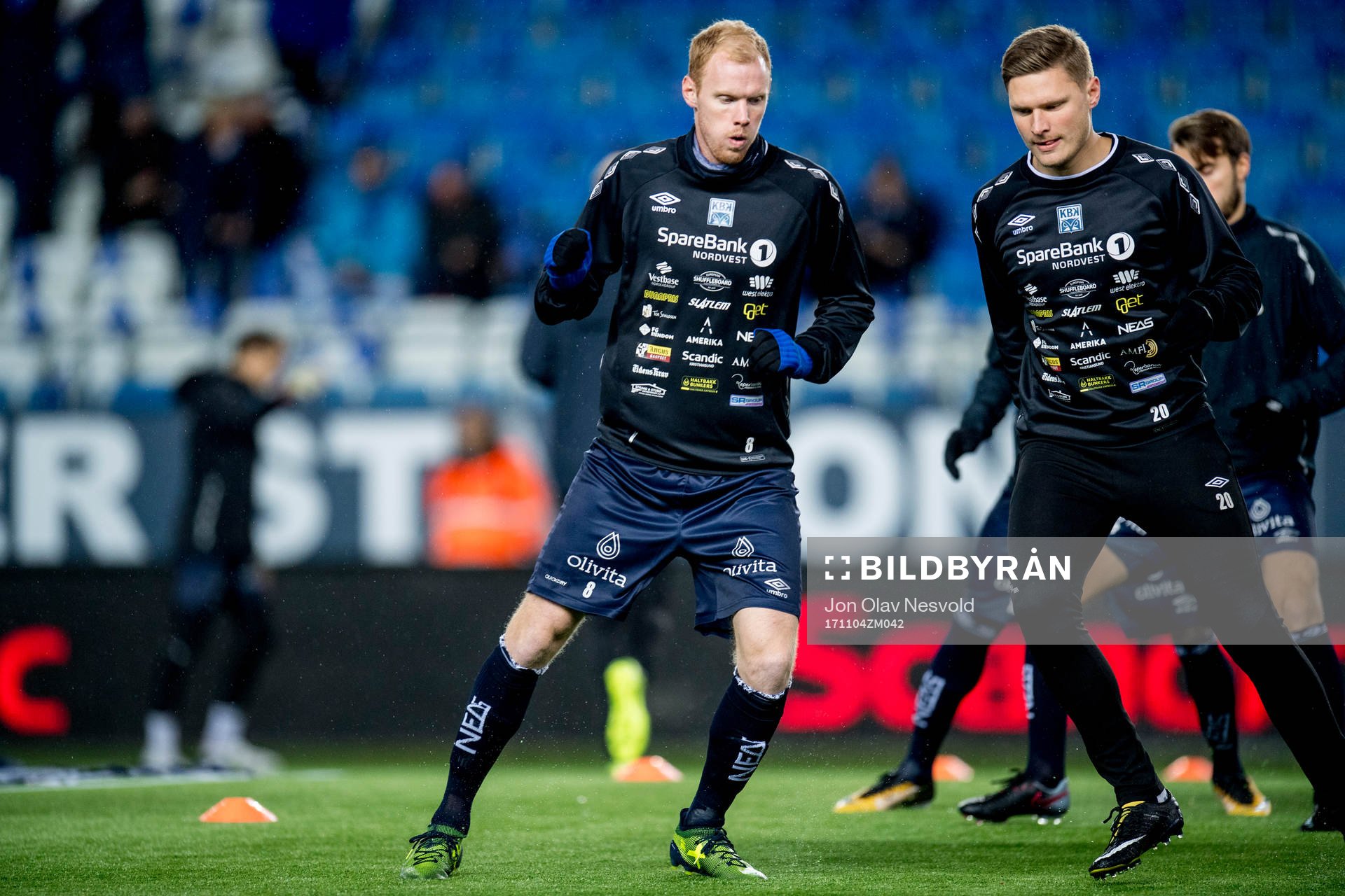 Pål Erik Ulvestad and Benjamin Stokke of Kristiansund