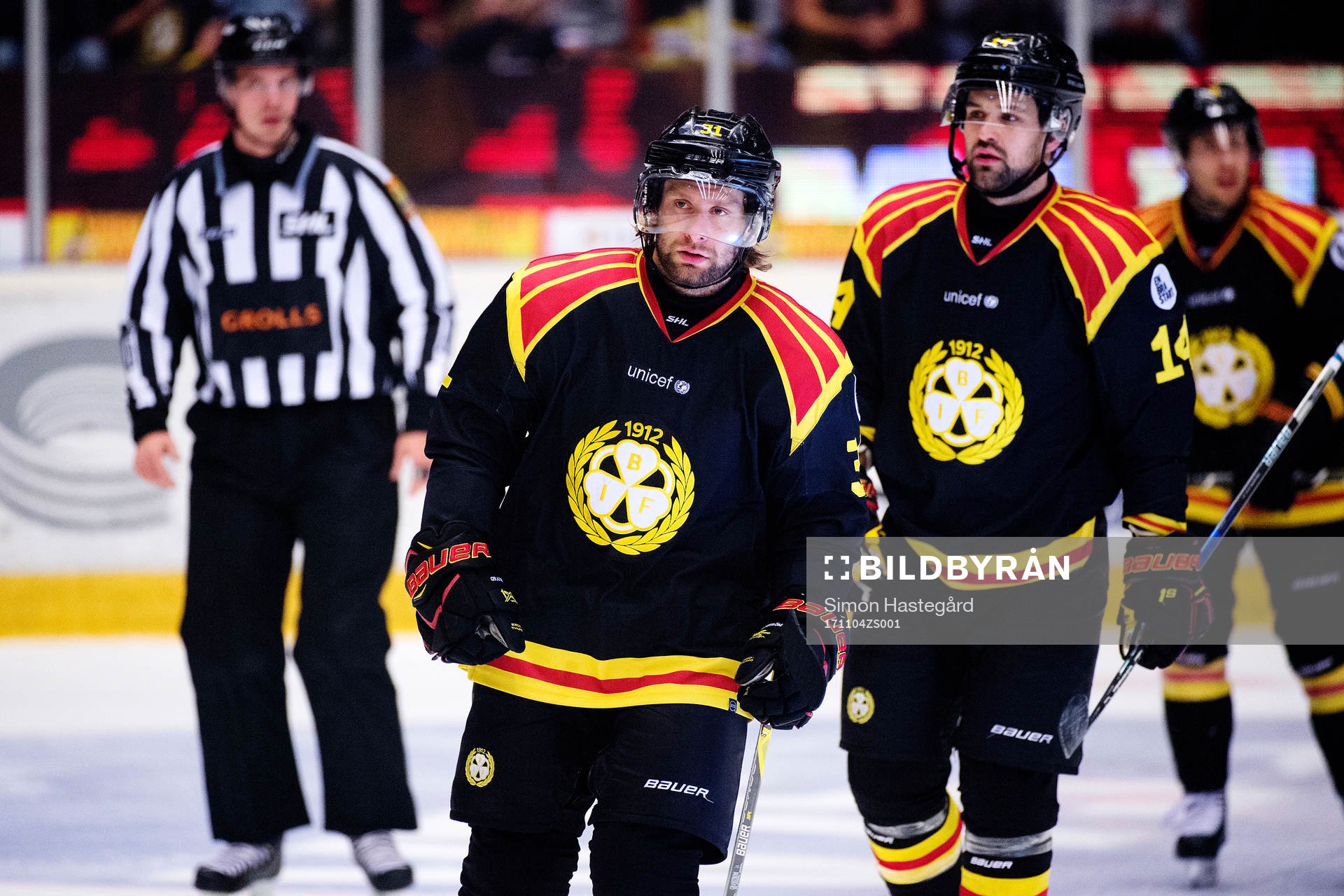 Brynäs Jonathan Granström jublar