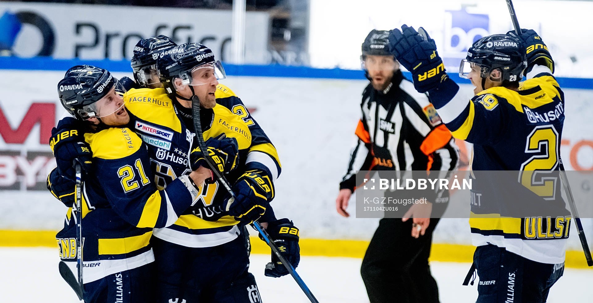 HV71 jubel