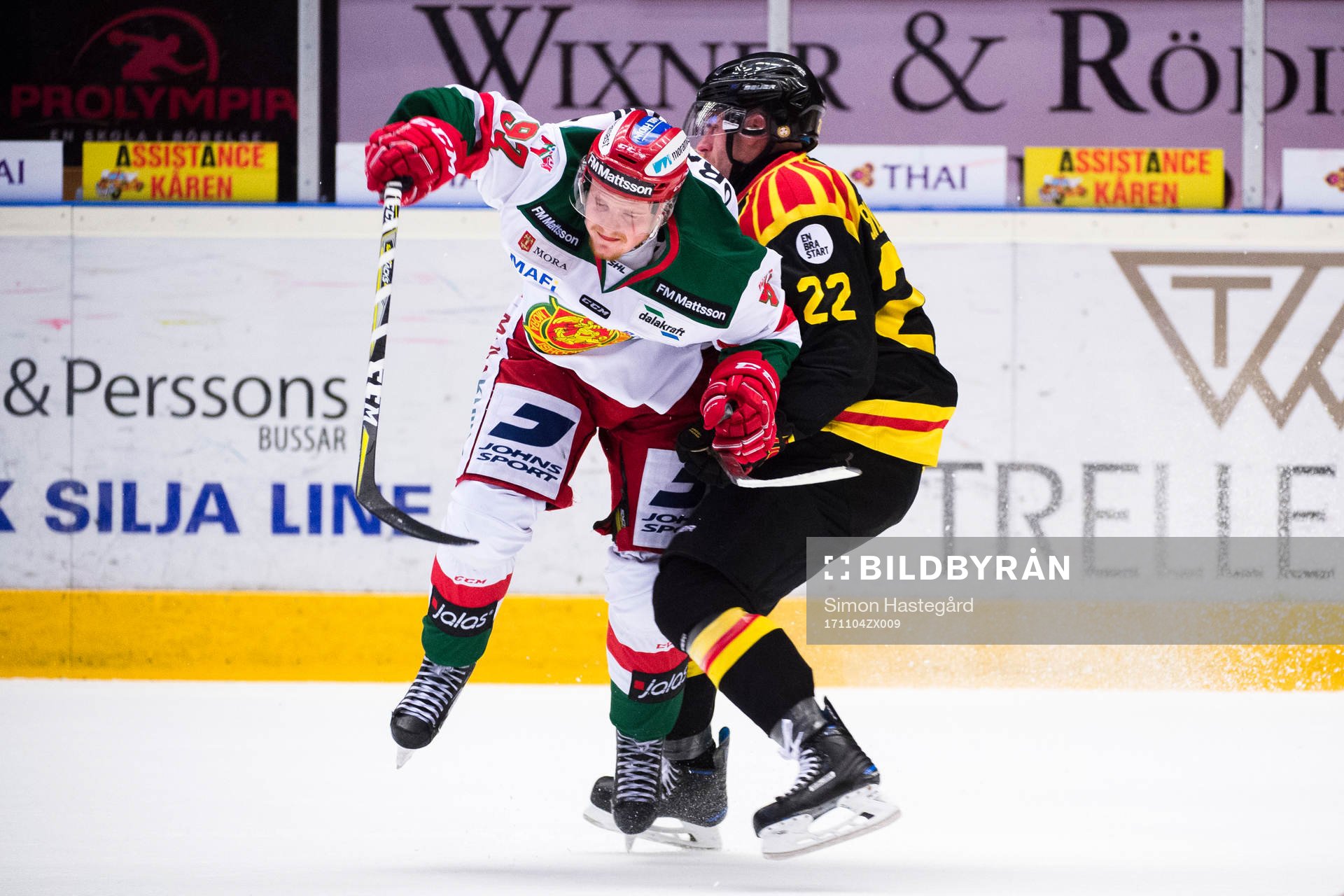Moras David Kase och Brynäs Jörgen Sundqvist