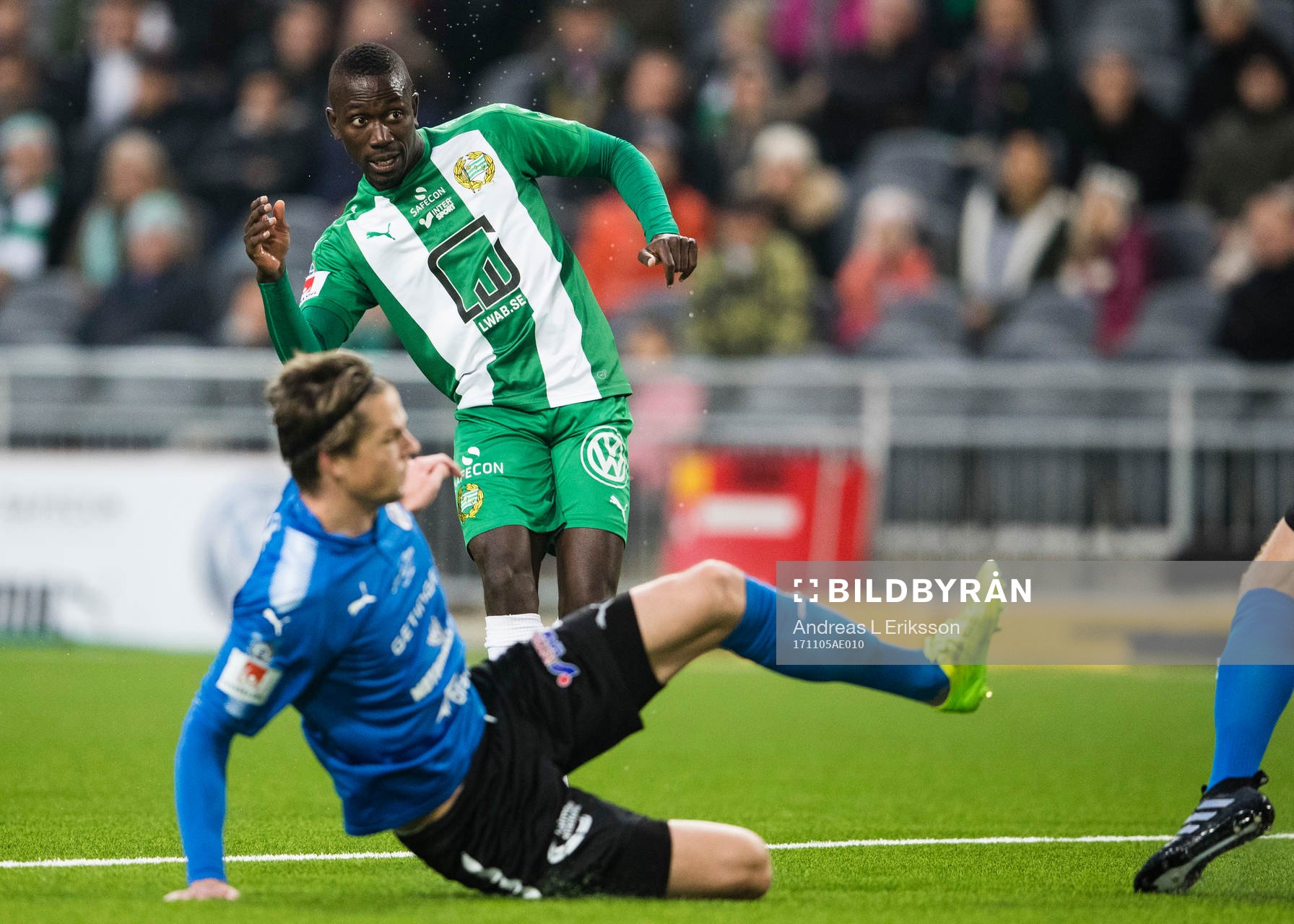 Hammarbys Pa Amat Dibba med ett skott
