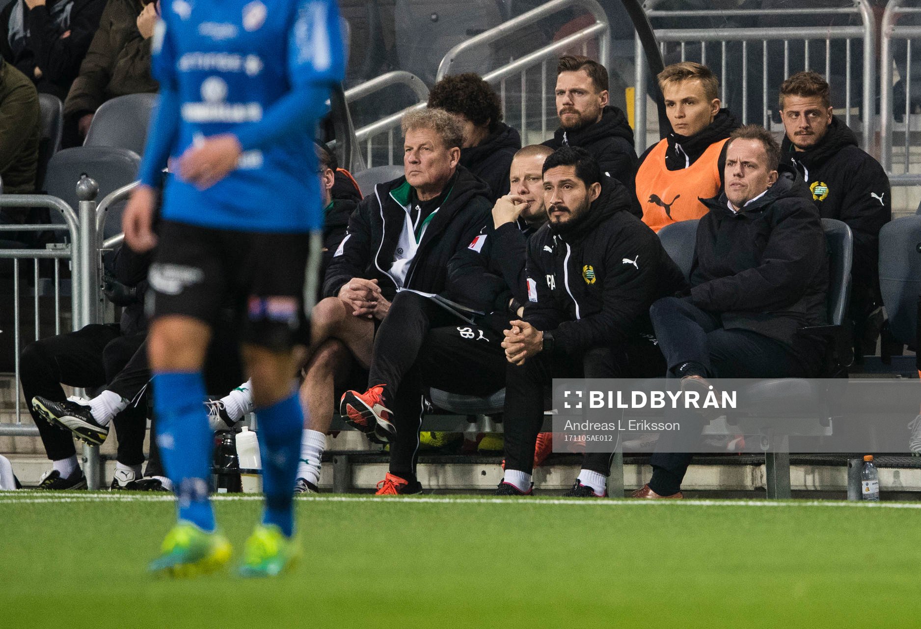 Hammarbys assisterande tränare Stefan Billborn,