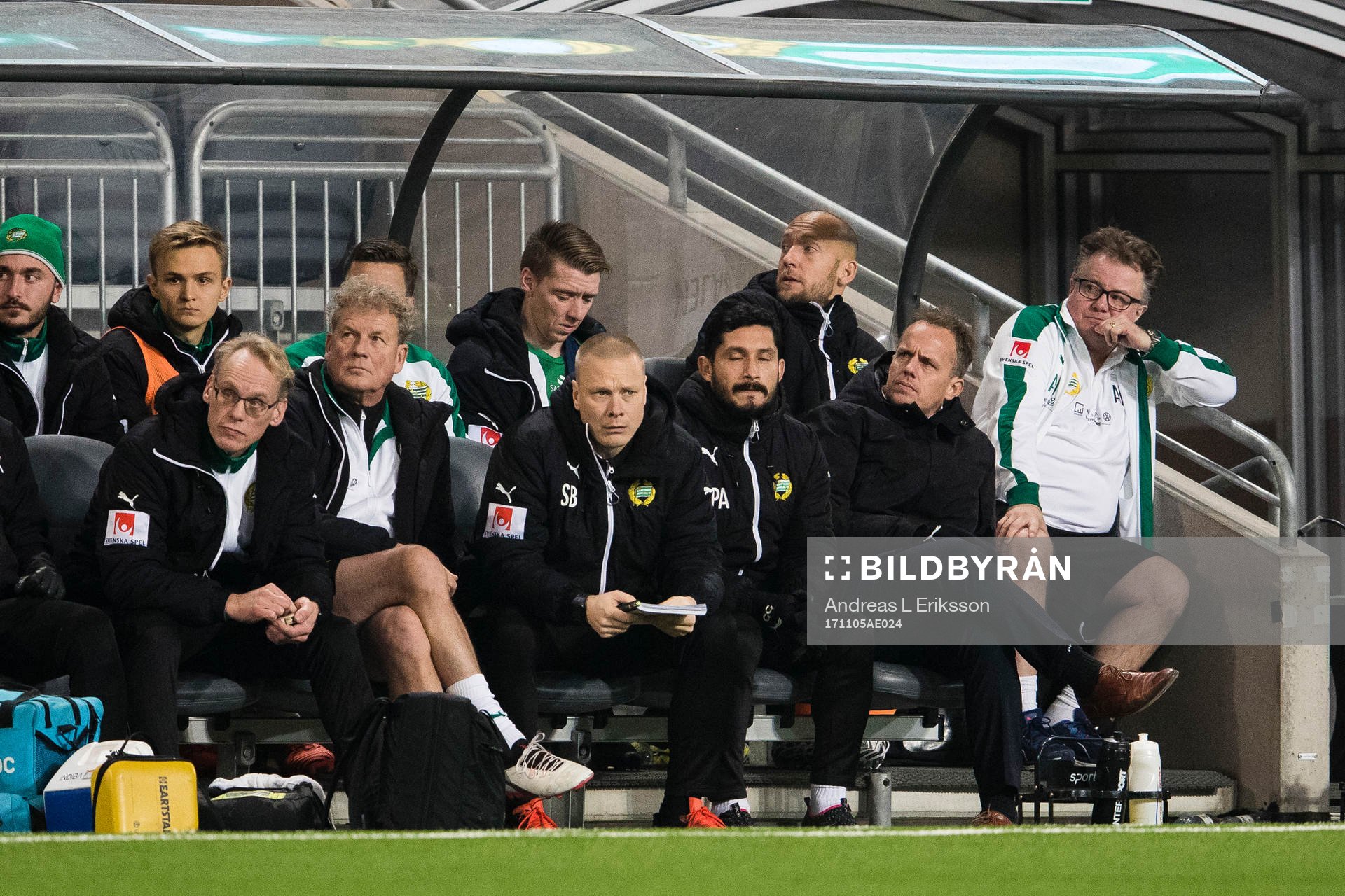 Hammarbys assisterande tränare Stefan Billborn,