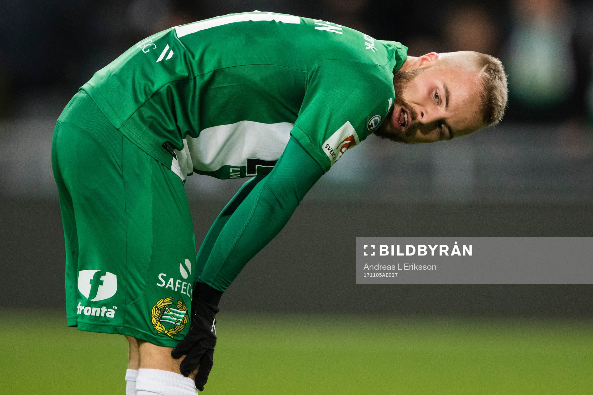 Hammarbys Sander Svendsen deppar