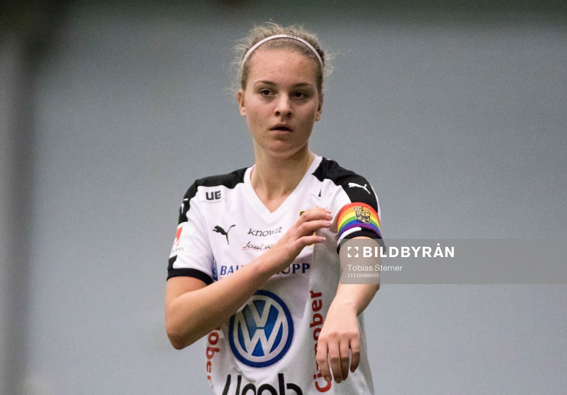 Umeås lagkapten Linnea Lindström