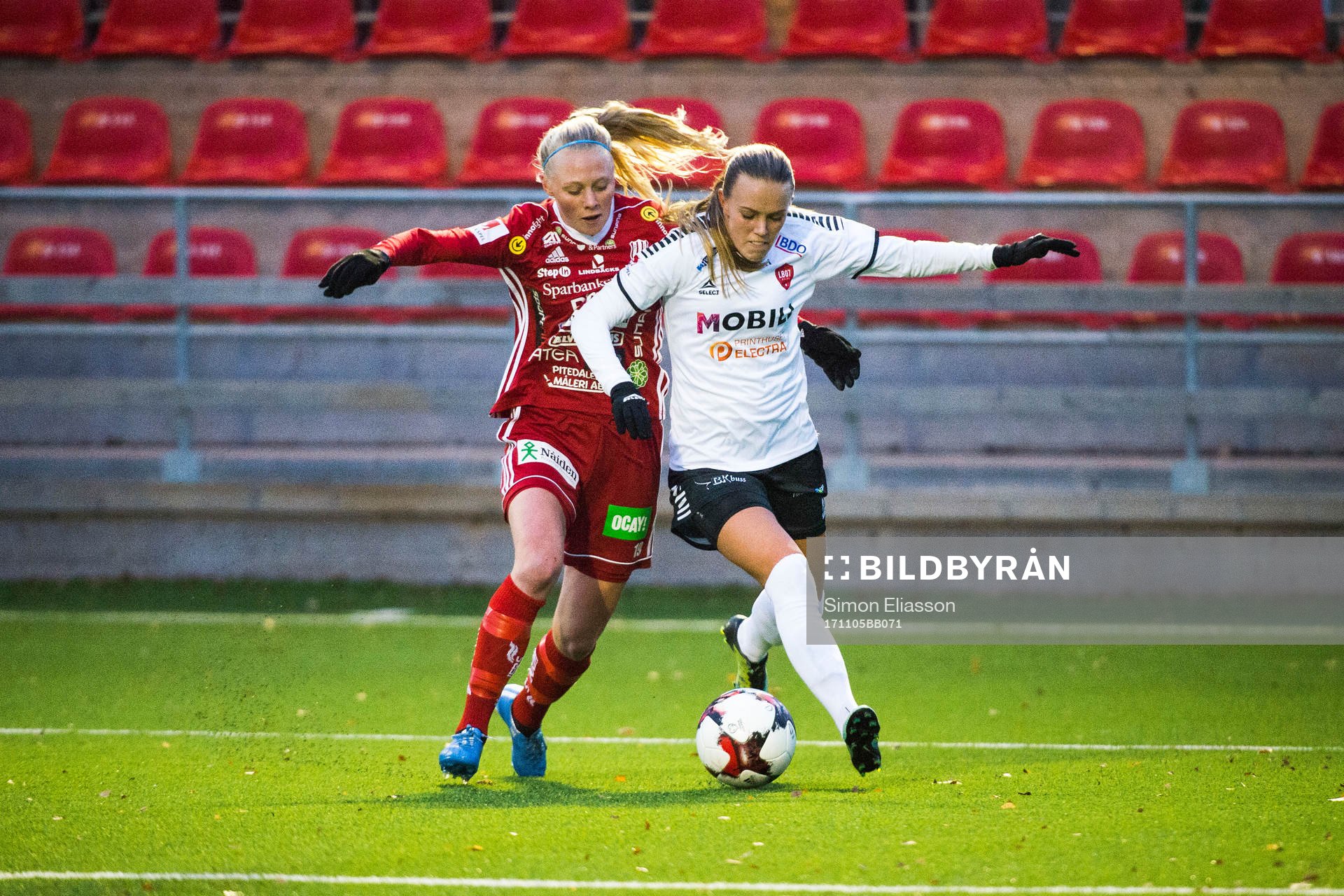 Piteås Elin Bragnum och LB07s Anna Welin