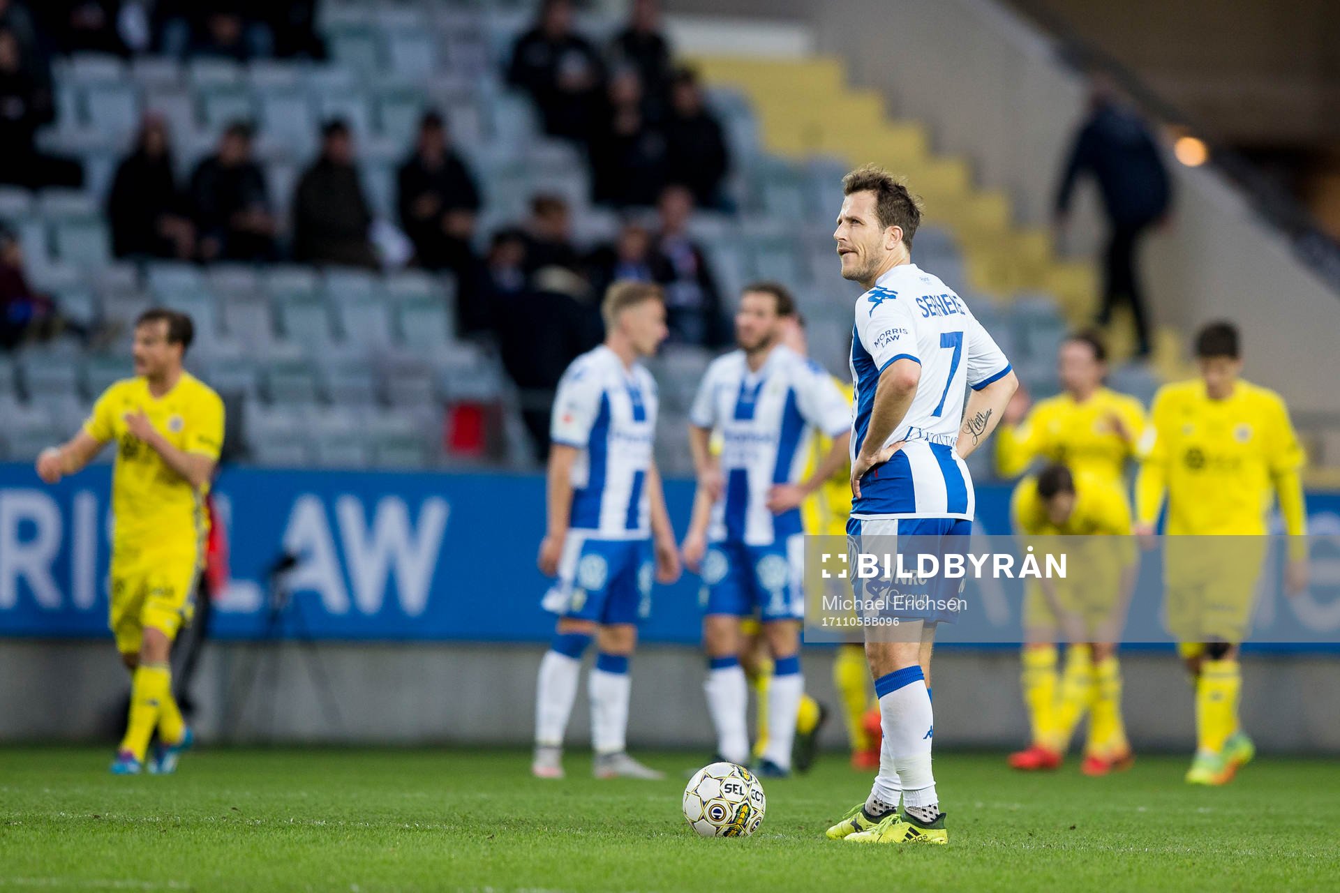 IFK Göteborgs Tobias Hysén deppar