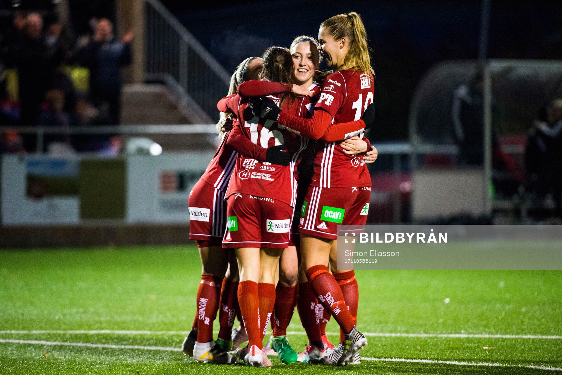 Piteås Felicia Karlsson, Julia Karlenäs och Nina
