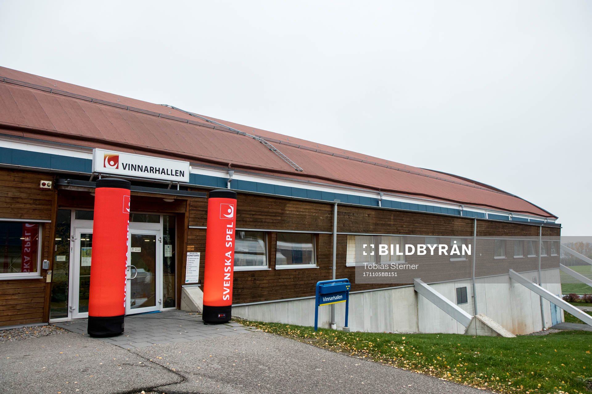 Vinnarhallen på Bosön innan finalen i Svenska spel F19