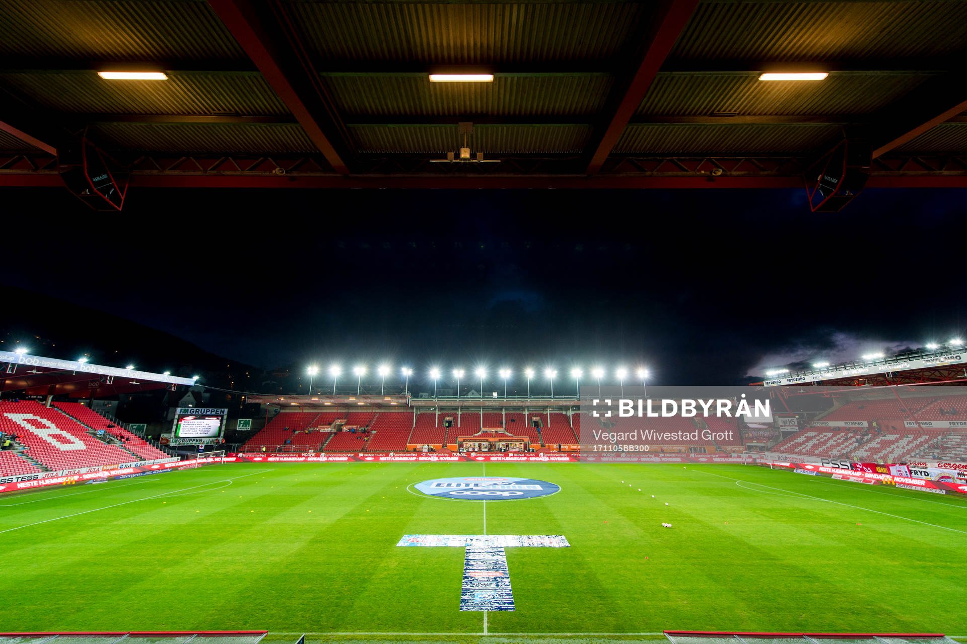 General view of Brann Stadion