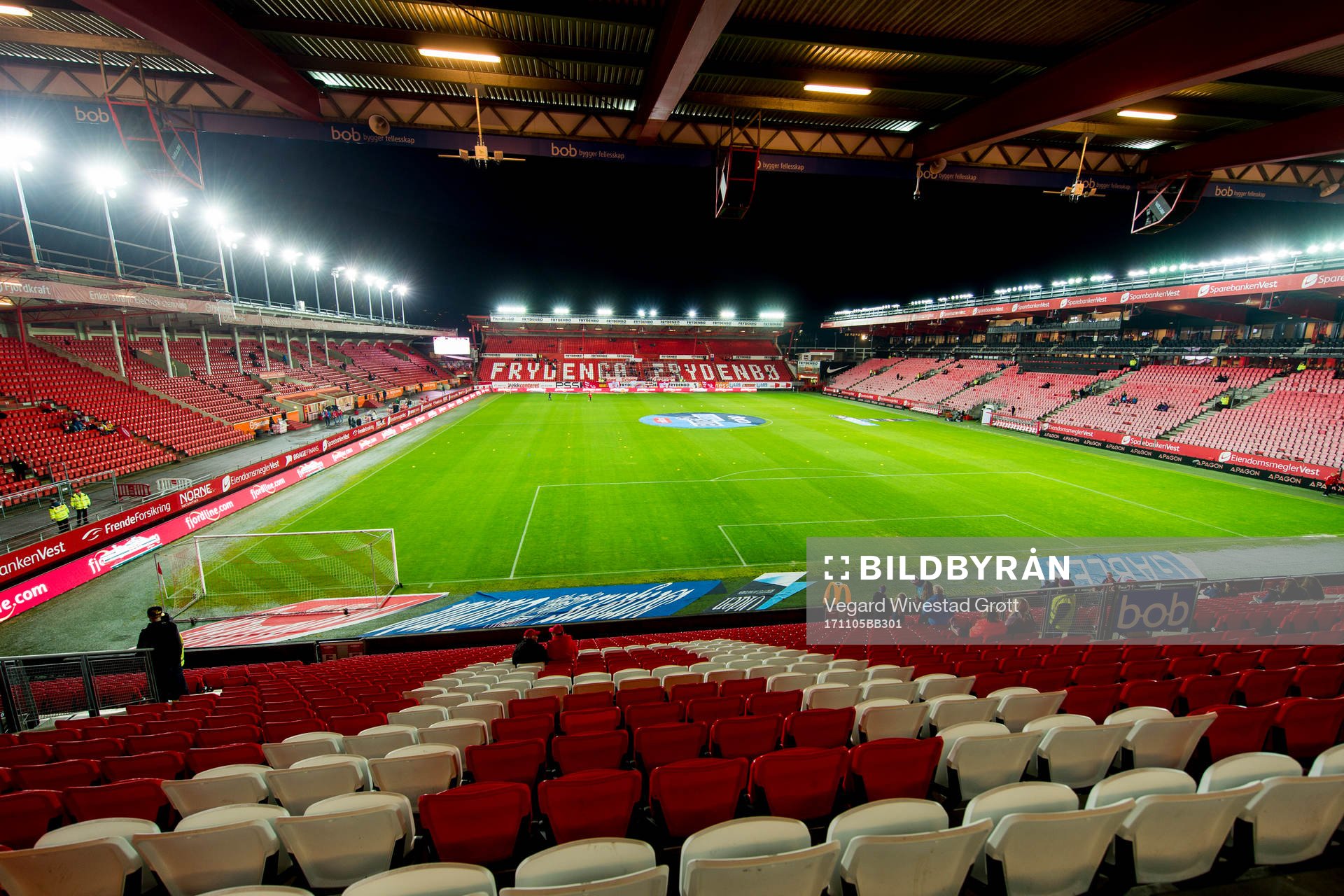 General view of Brann Stadion