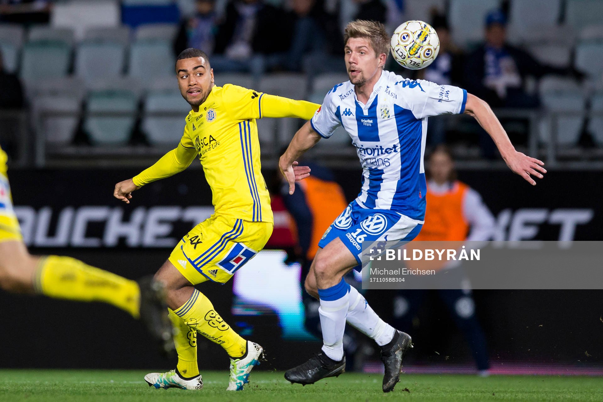 Sundsvalls Noah Sonko Sundberg och IFK Göteborgs Mikael
