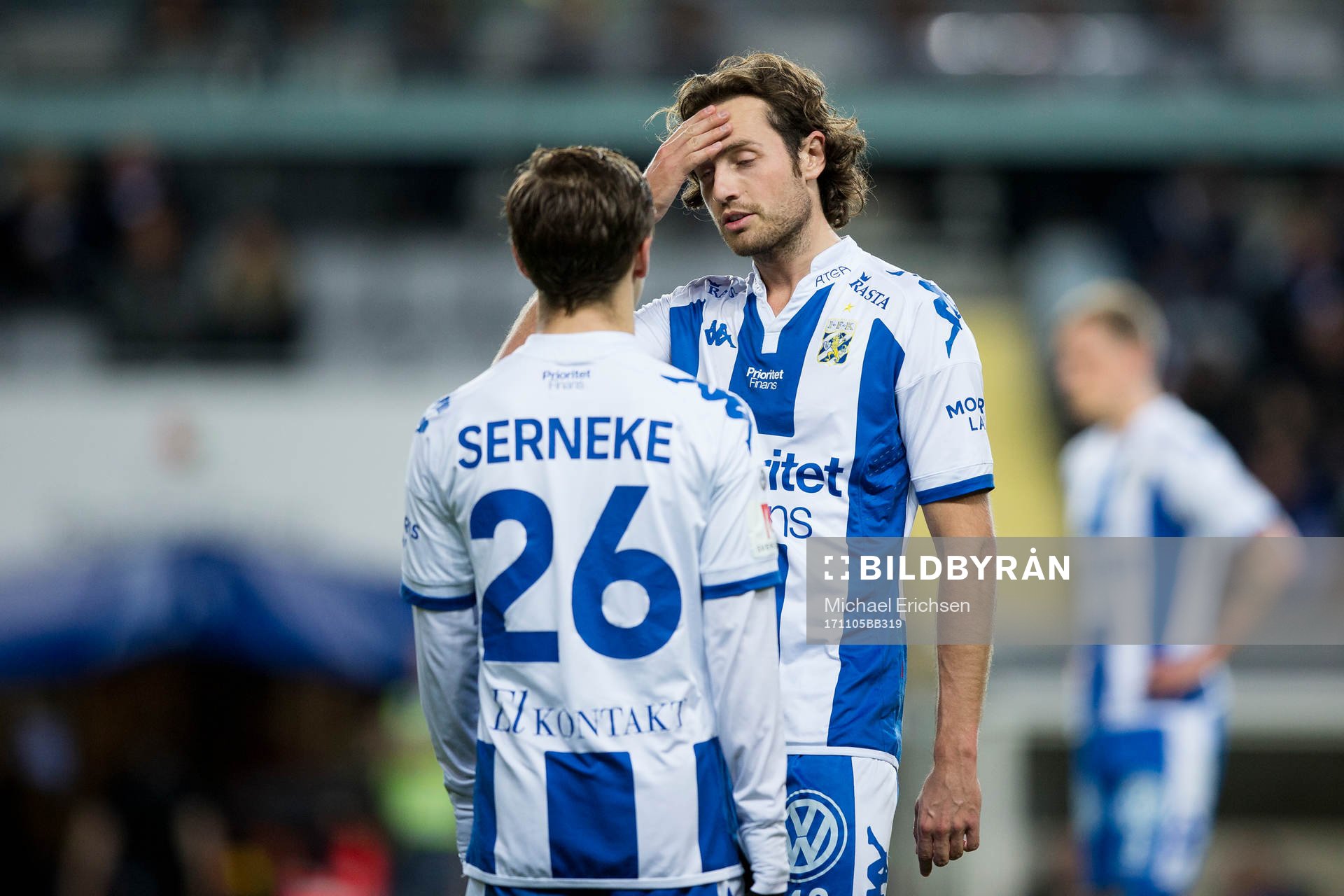 IFK Göteborgs Patrik Karlsson Lagemyr och Mikkel Diskerud