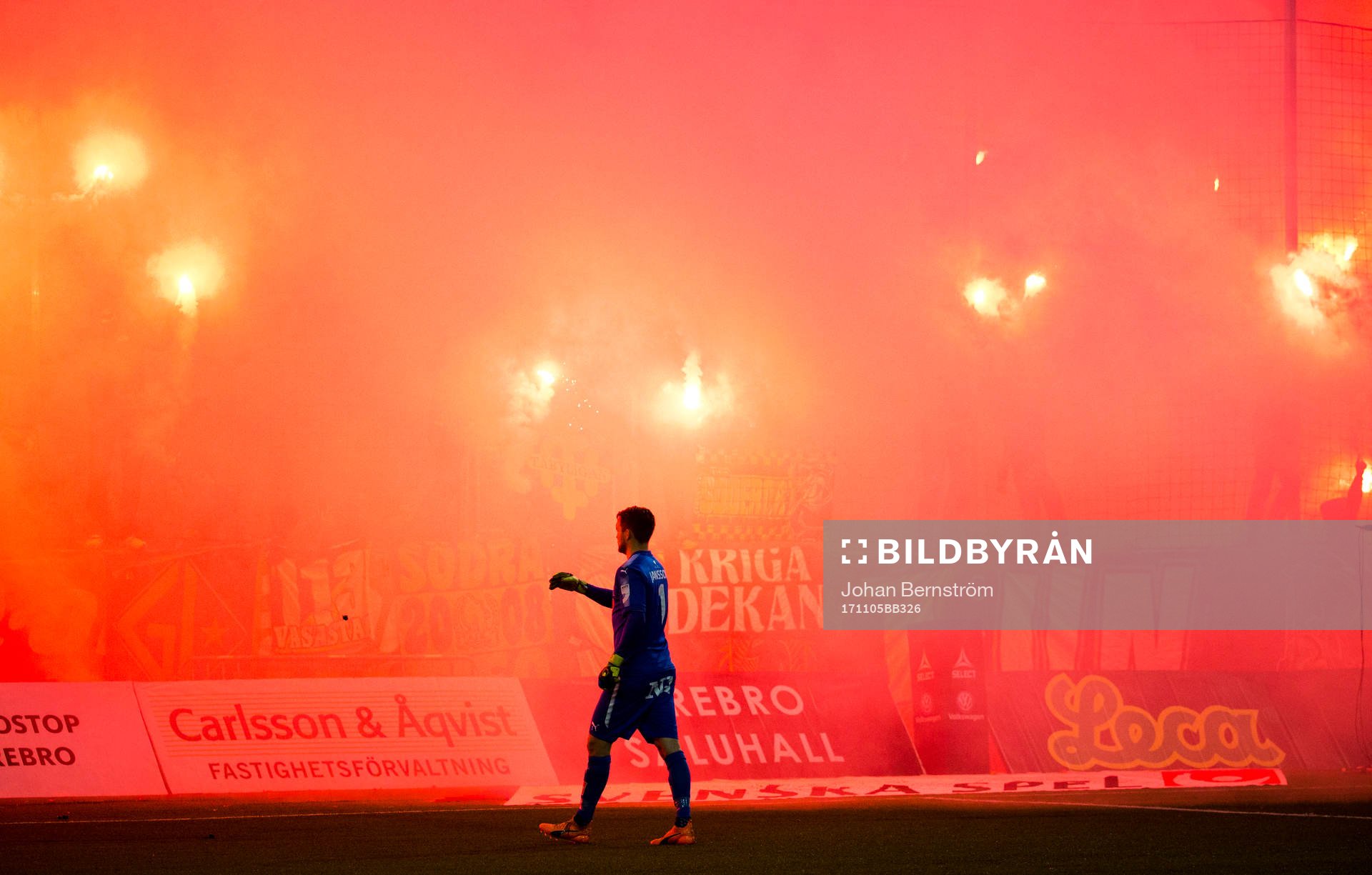 Örebros målvakt Oscar Jansson