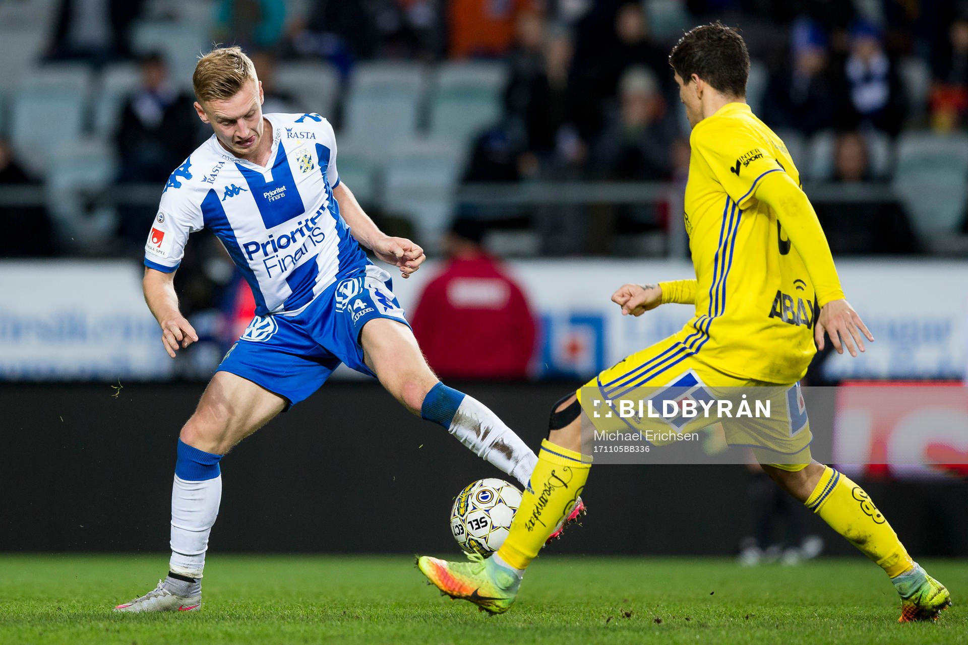 IFK Göteborgs Sebastian Ohlsson mot Sundsvalls David
