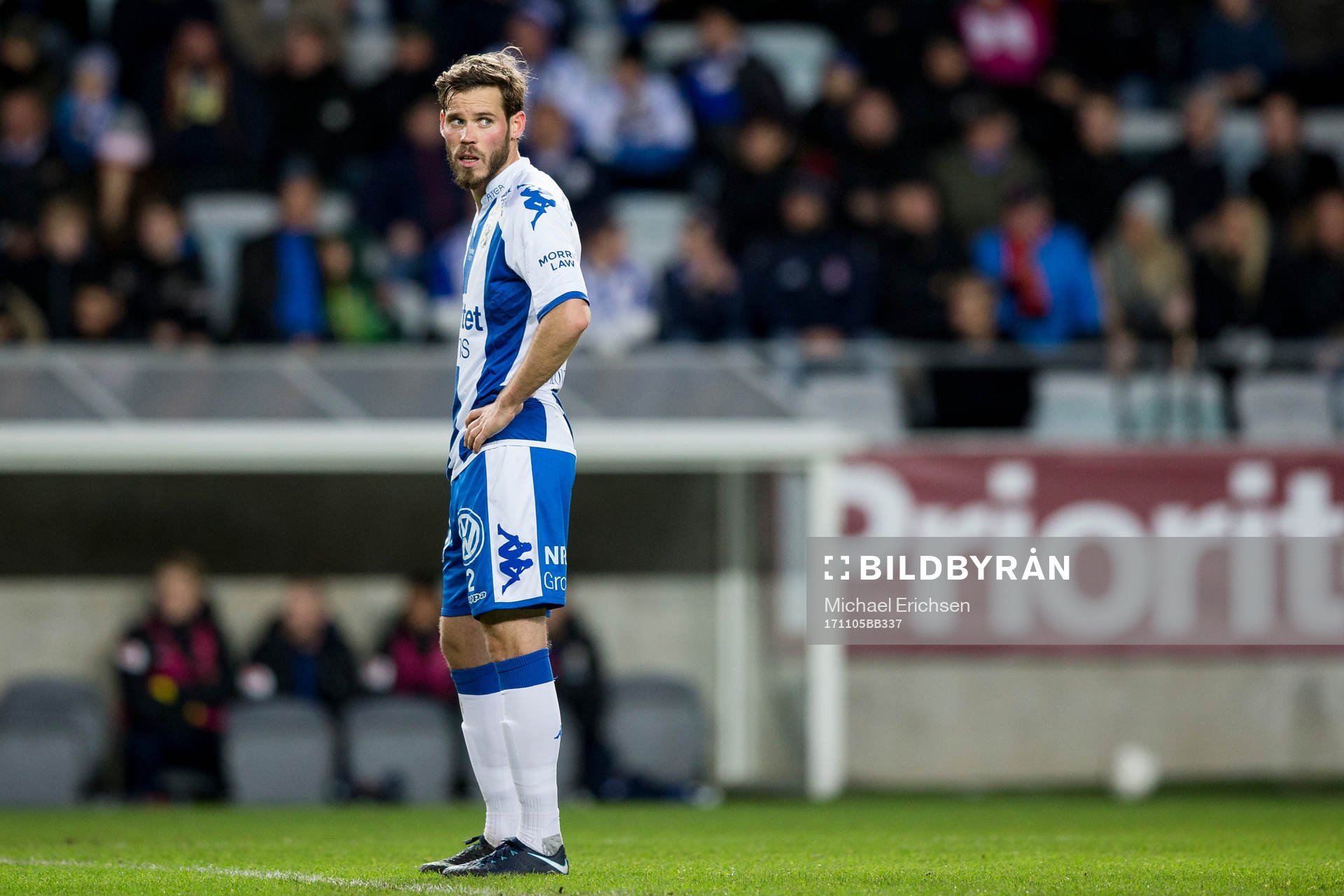 IFK Göteborgs Emil Salomonsson  deppar