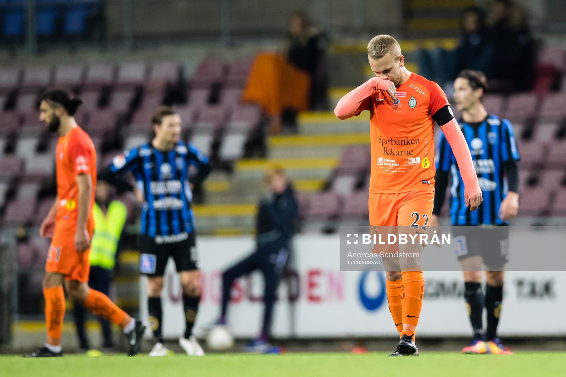 AFC Eskilstunas Alexander Michel deppar
