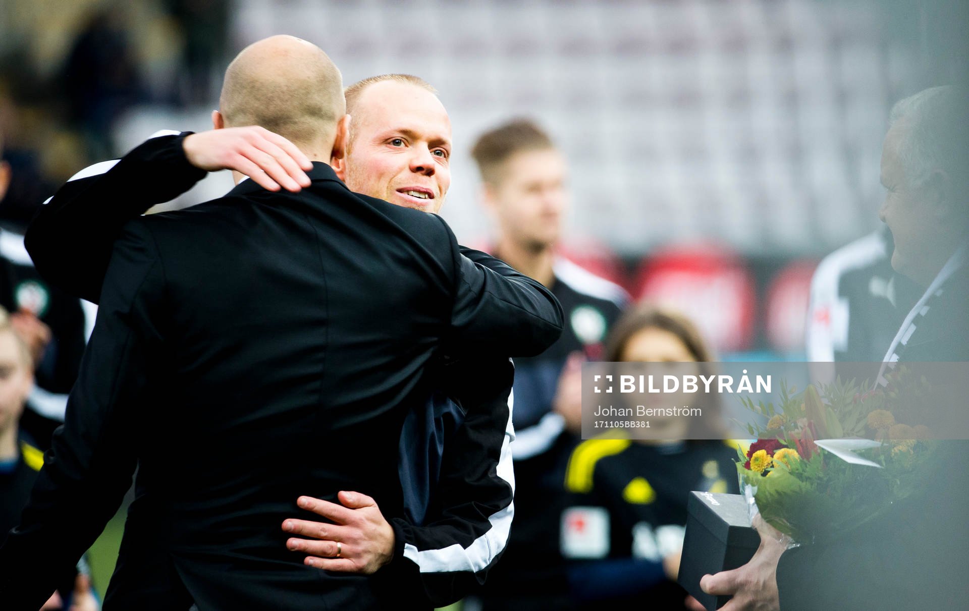 Örebros Patrik Haginge blir avtackad