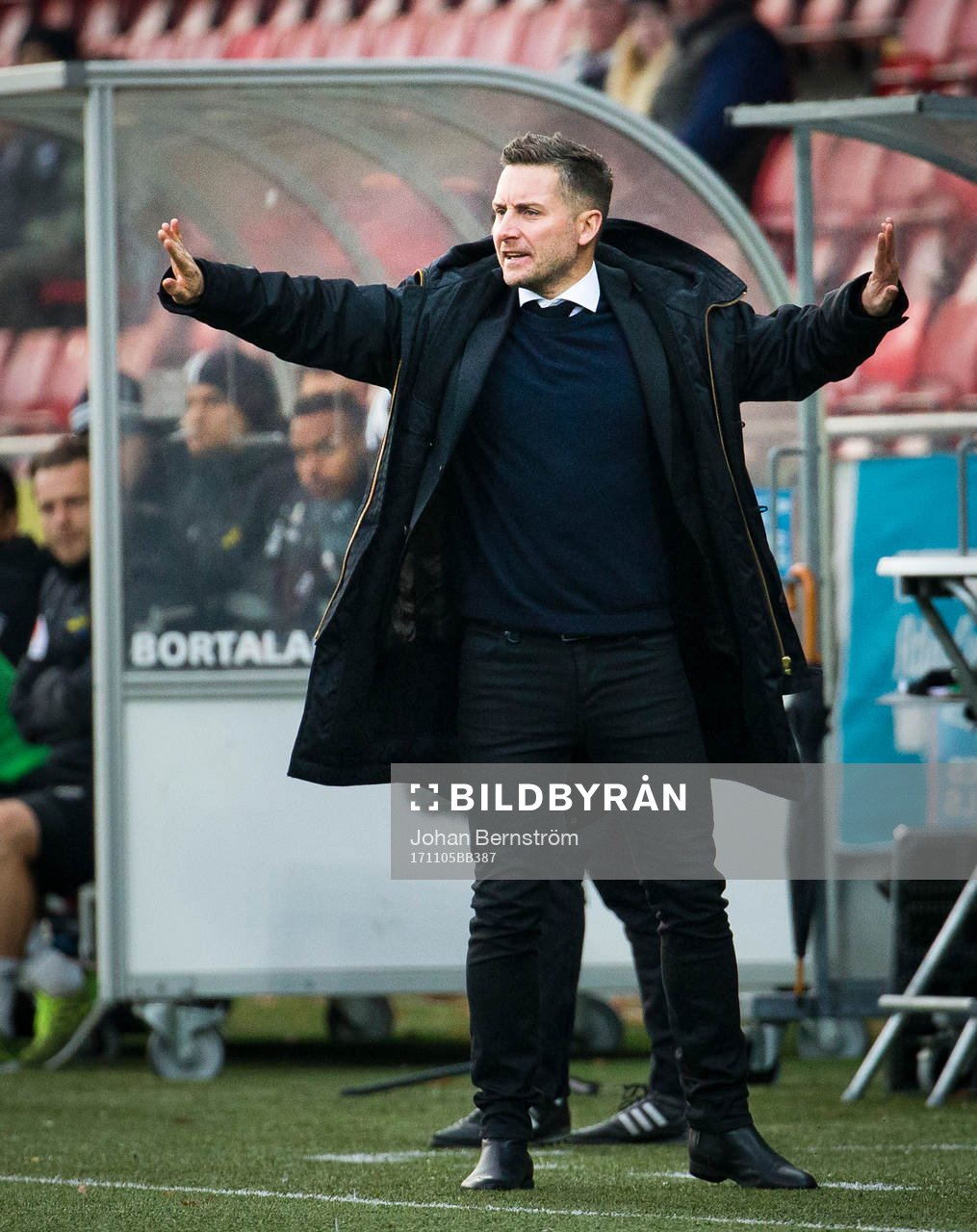 Örebros tränare Axel Kjäll