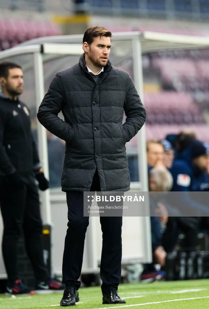 AFC Eskilstunas tränare Michael Jolley