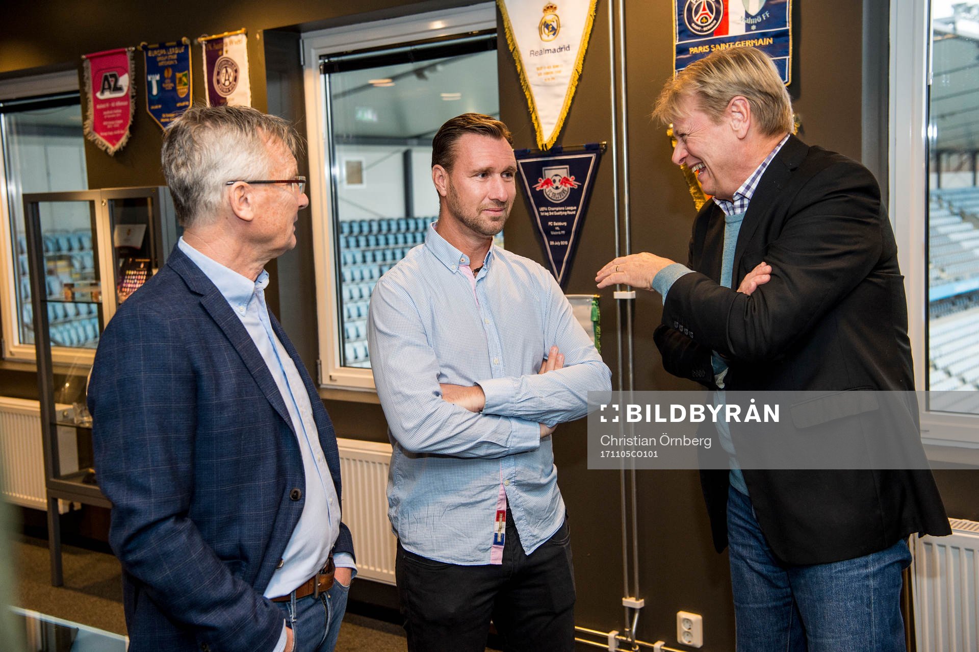 Roland Andersson, Niklas Skoog och ? på plats i MFF museet