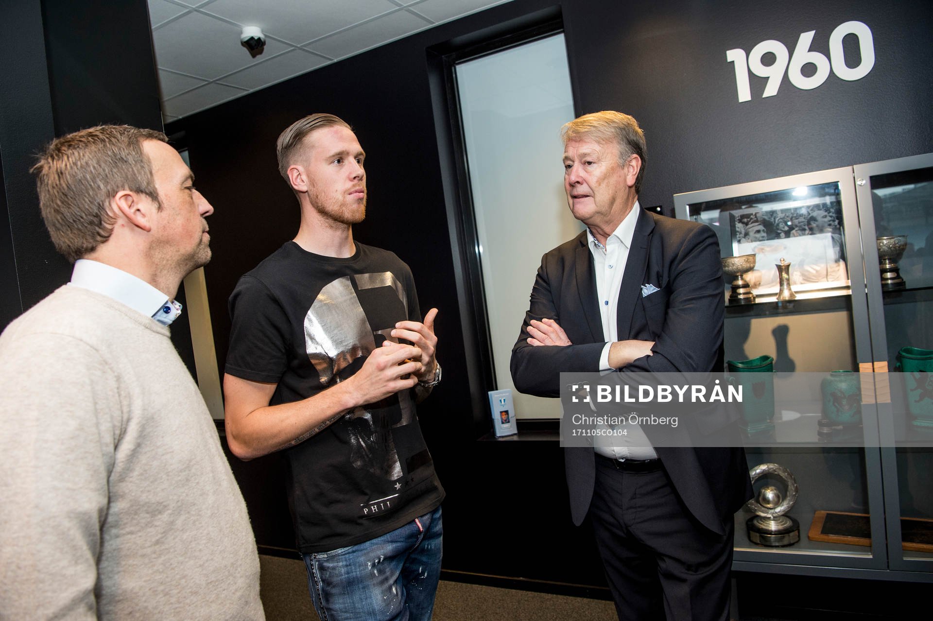 Allan Kuhn, Pontus Jansson och Åge Hareide på plats i MFF