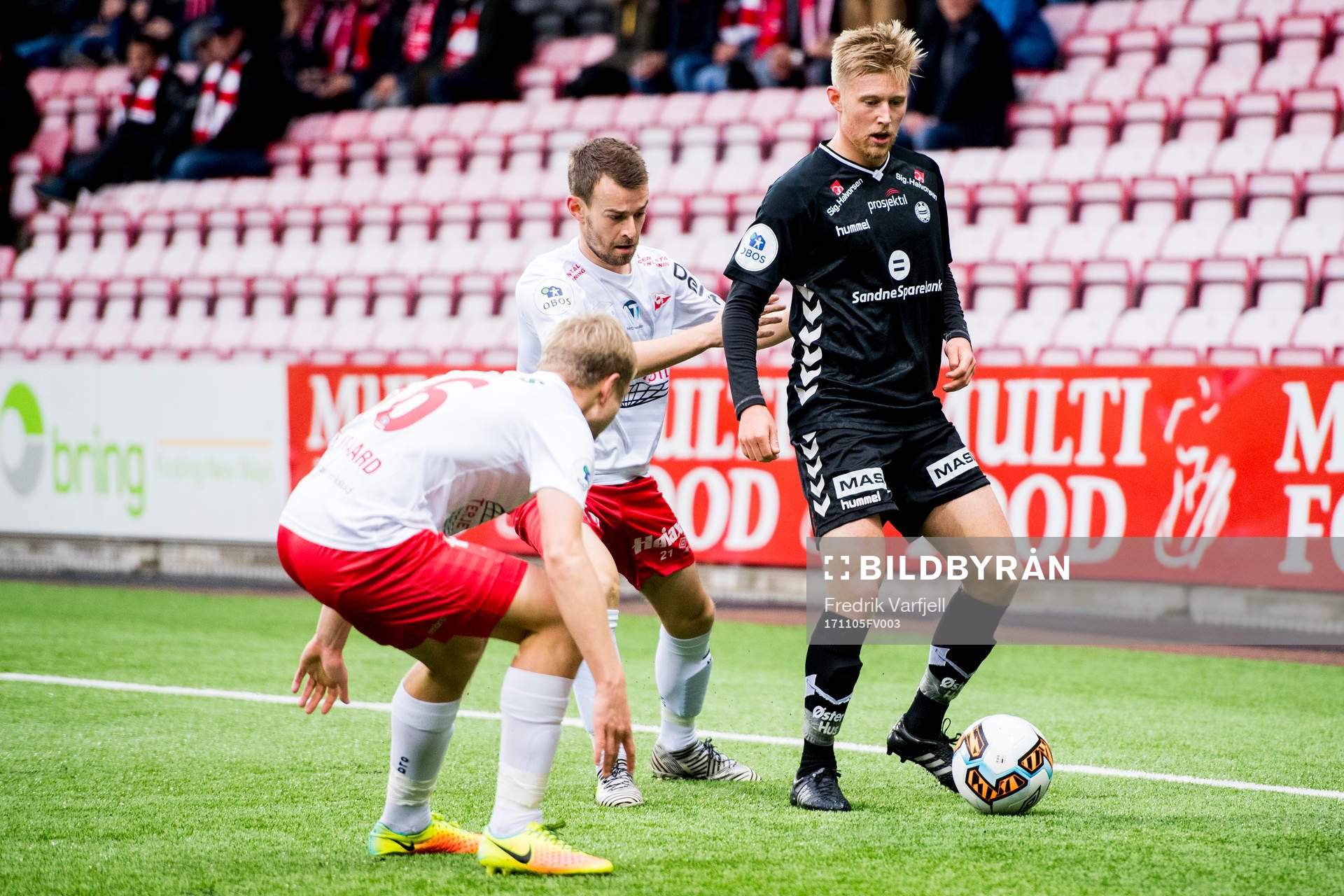 Filip Westgaard and Henrik Furebotn of Fredrikstad, and