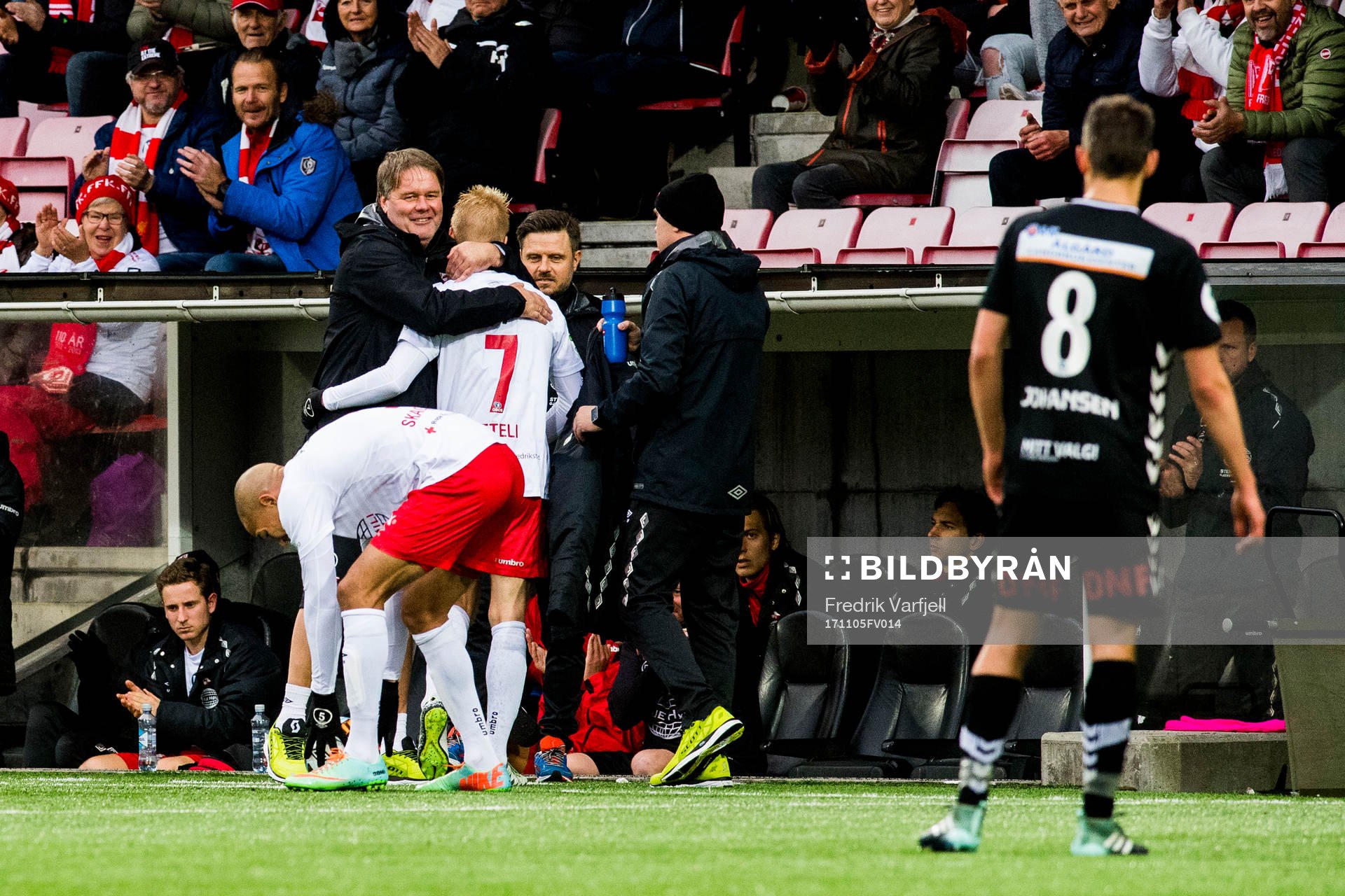 Bjørn Petter Ingebretsen, head coach of Fredrikstad, and