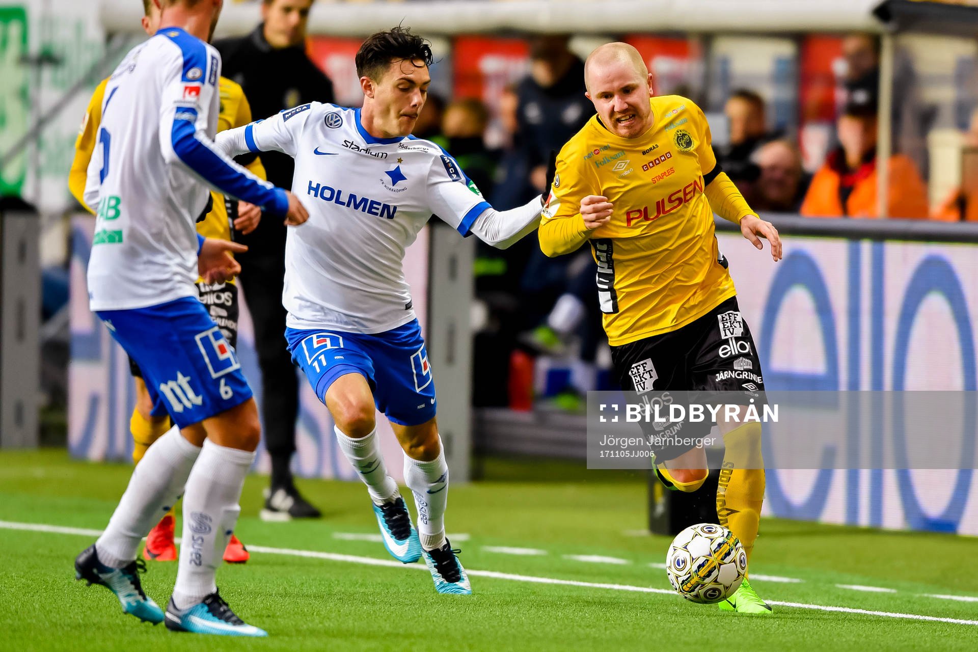 Norrköpings David Moberg Karlsson och Elfsborgs Simon