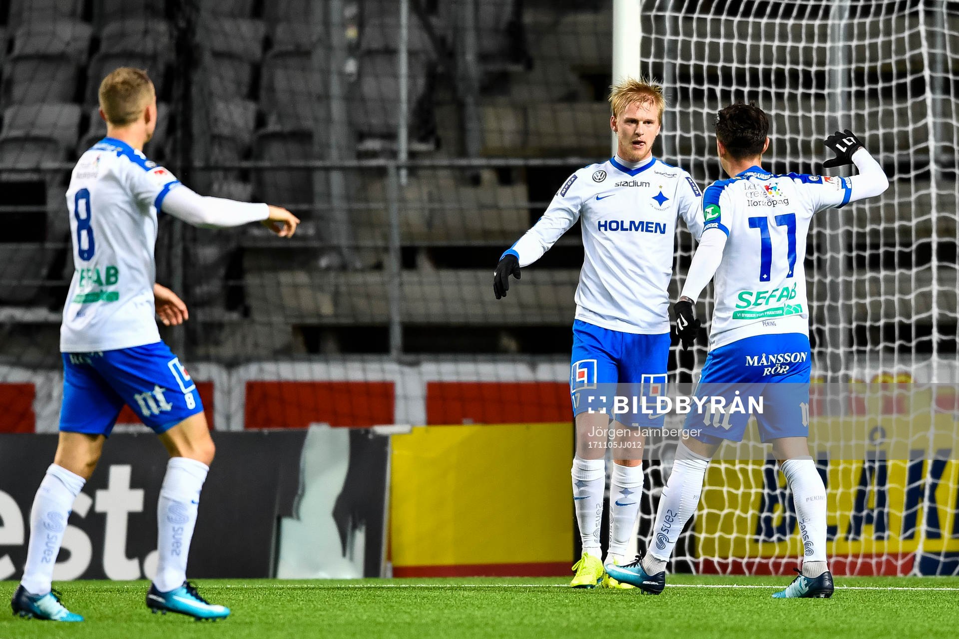 Norrköpings Karl Holmberg jublar