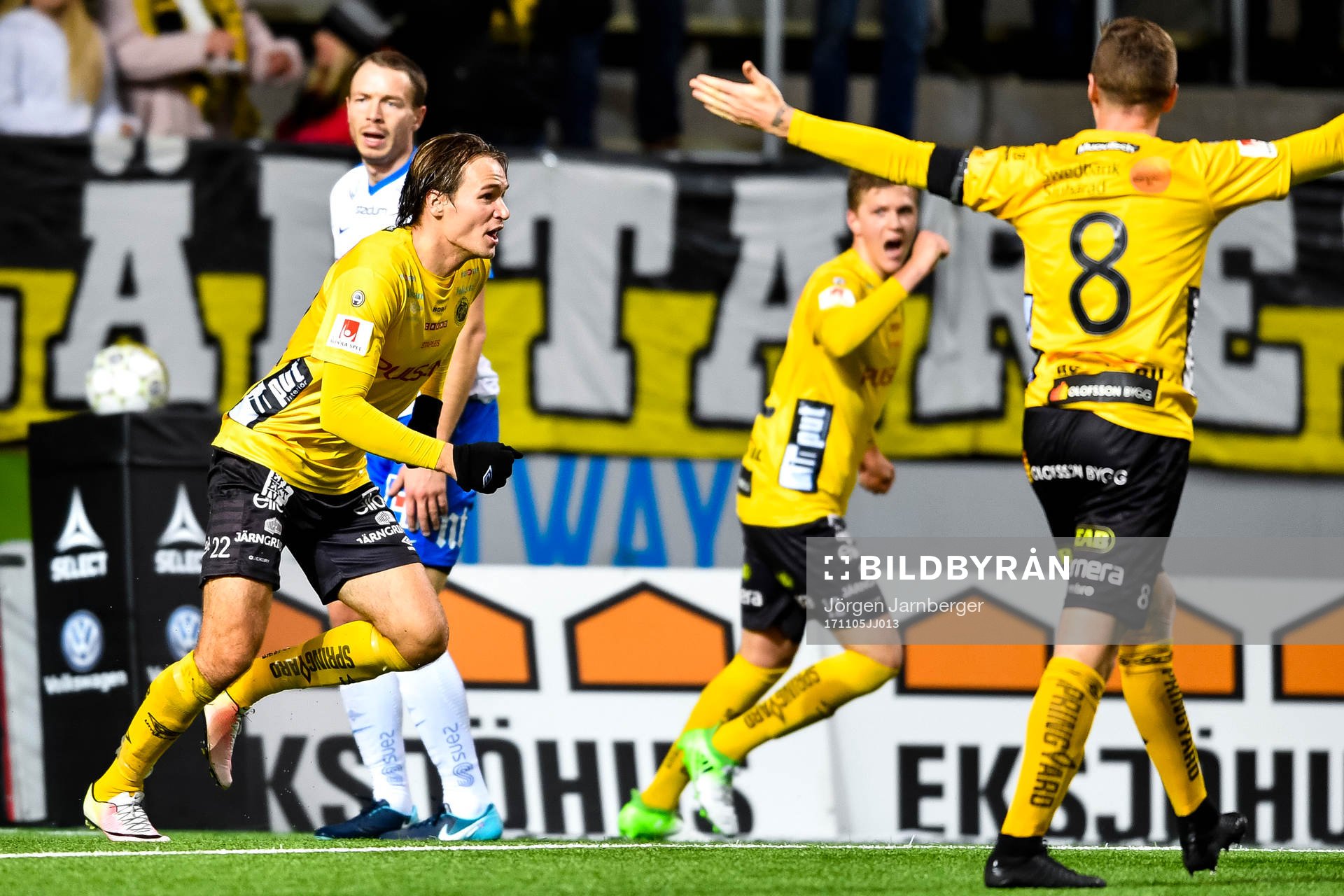 Elfsborgs Viktor Prodell jublar